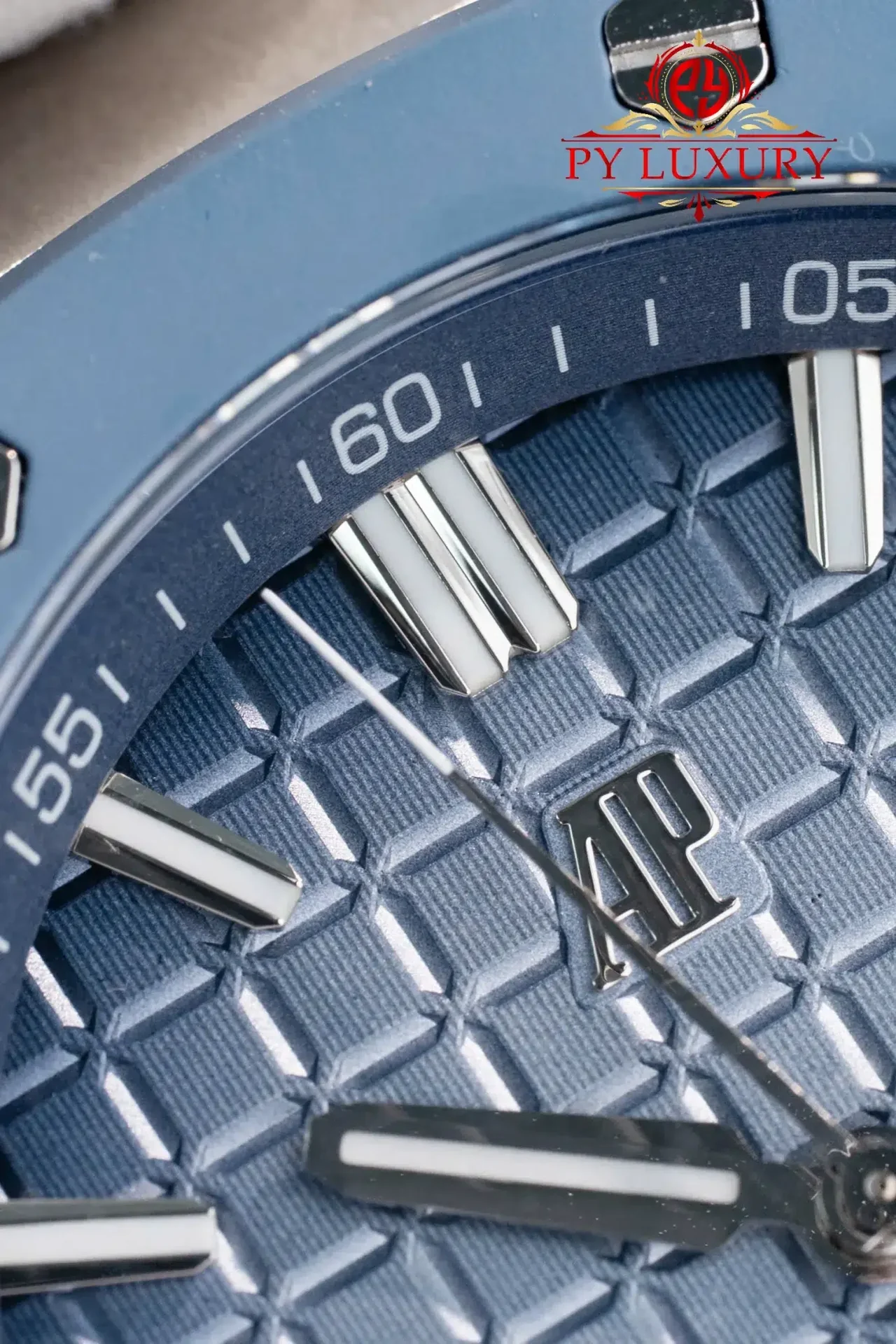 Audemars Piguet Royal Oak Offshore 15605SK Smoked Blue Dial Rubber Strap 1:1 Best Replica 43mm - 图片 4