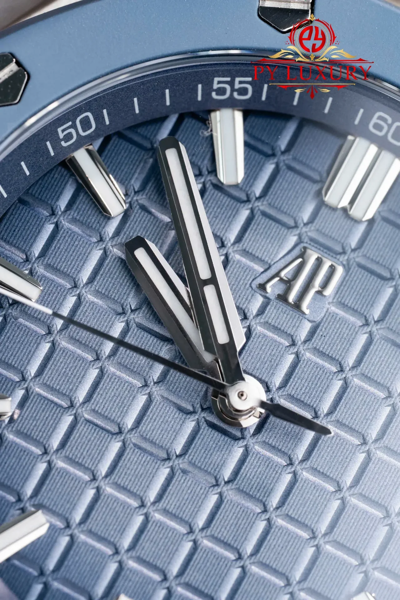 Audemars Piguet Royal Oak Offshore 15605SK Smoked Blue Dial Rubber Strap 1:1 Best Replica 43mm - 图片 6