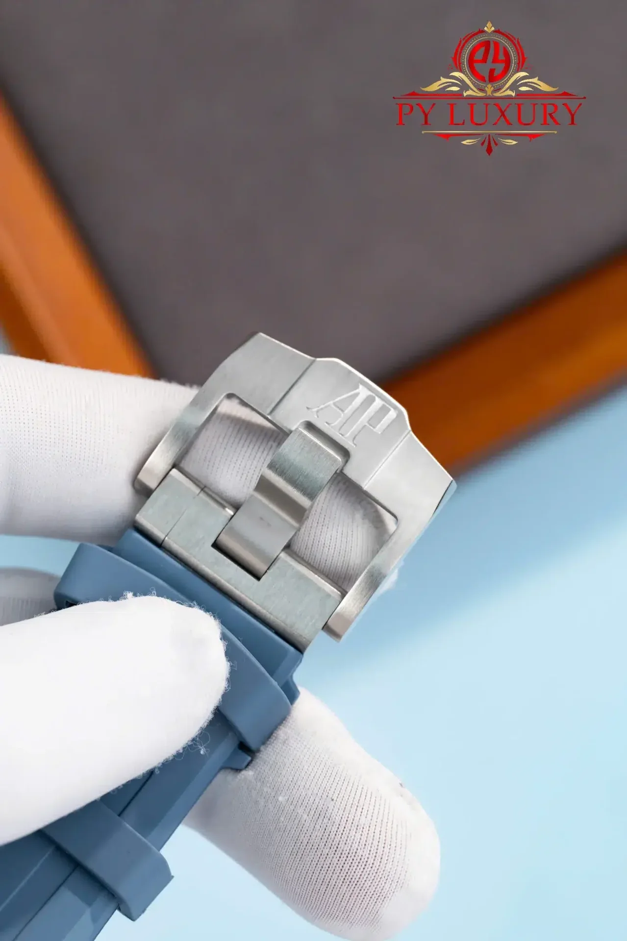 Audemars Piguet Royal Oak Offshore 15605SK Smoked Blue Dial Rubber Strap 1:1 Best Replica 43mm - 图片 14