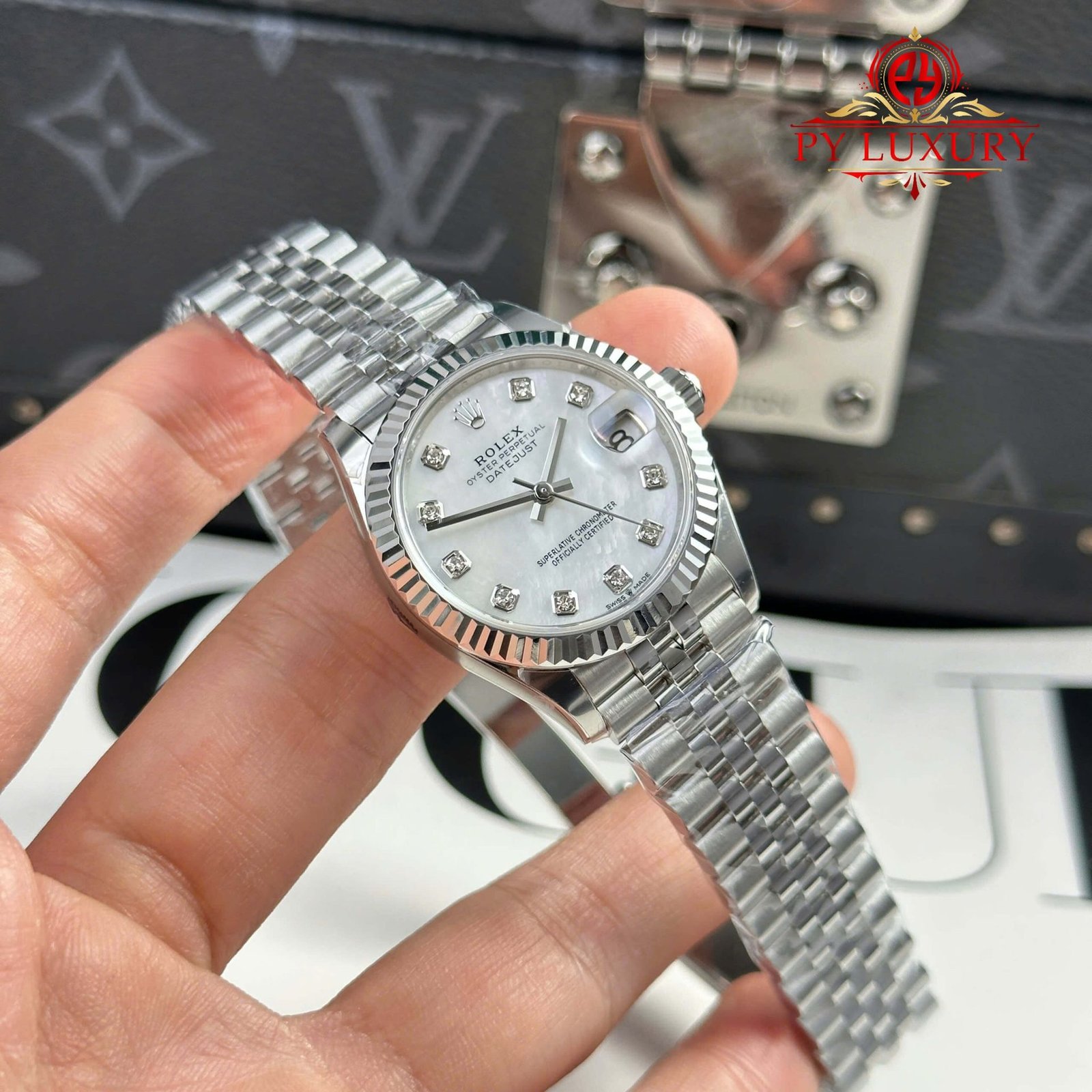 Rolex Datejust 278274 White MOP Dial Jubilee Bracelet 1:1 Best Replica THB 31mm - 图片 4