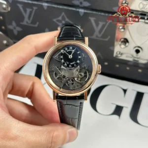 Breguet Tradition Power Reserve 7057BR/G9/9W6 Rose Gold Leather Strap 1:1 Best Replica ZF 40mm