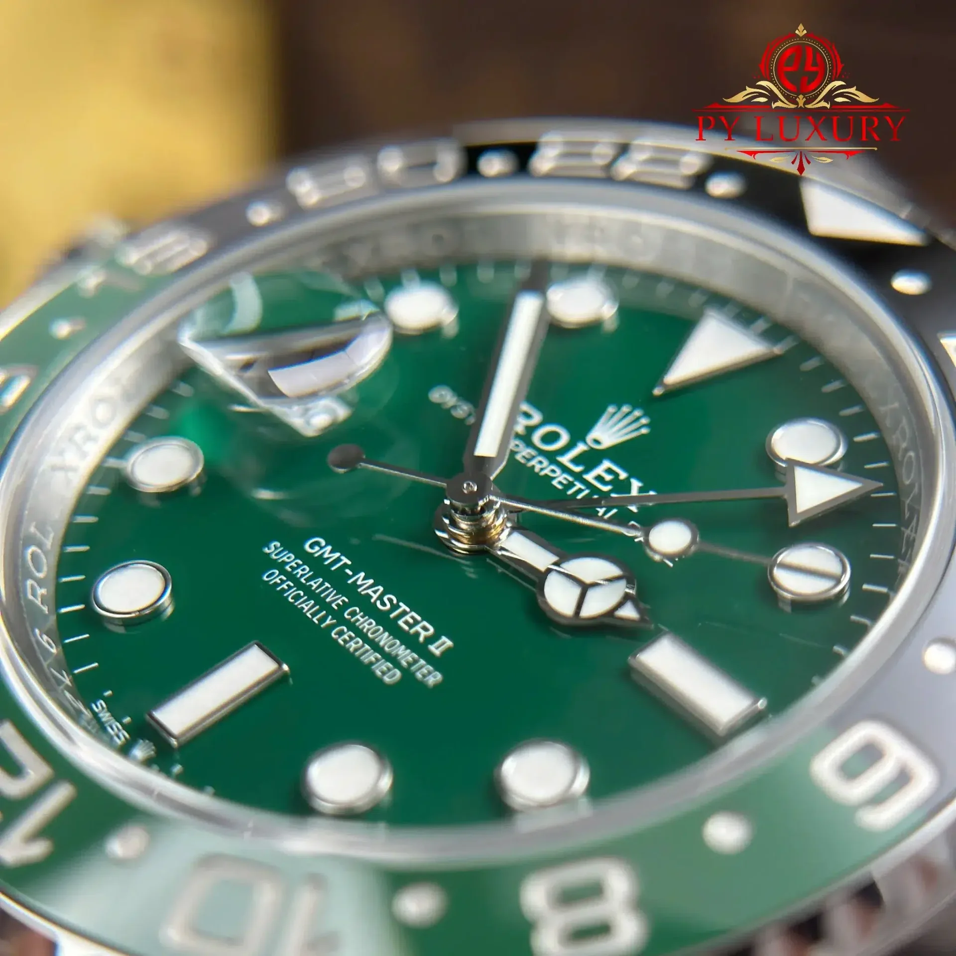 Rolex GMT-Master II 126729VTNR-0001 Green Ceramic Dial Oyster Bracelet 1:1 Replica VSF 40mm - 图片 5