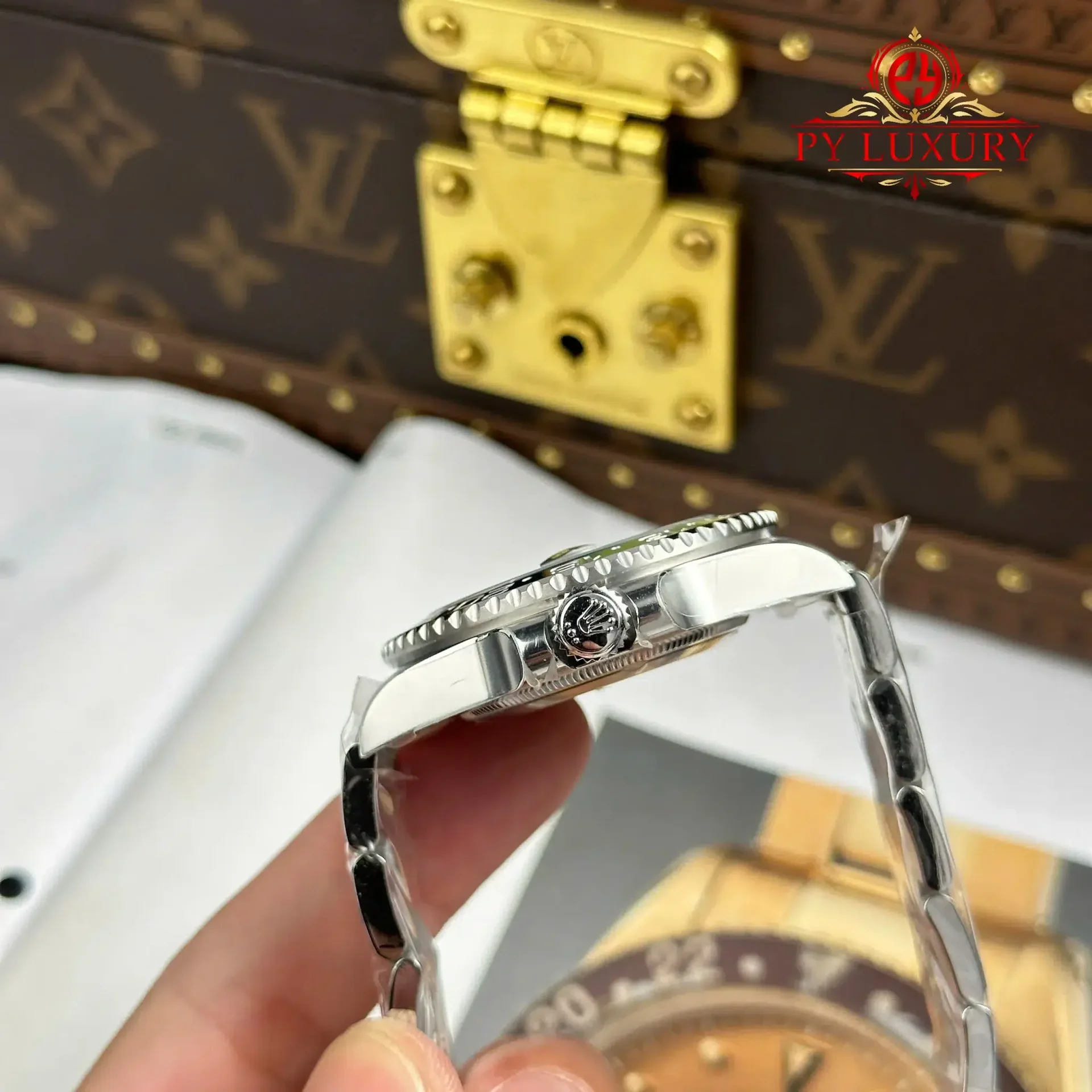 Rolex GMT-Master II 126729VTNR-0001 Green Ceramic Dial Oyster Bracelet 1:1 Replica VSF 40mm - 图片 9