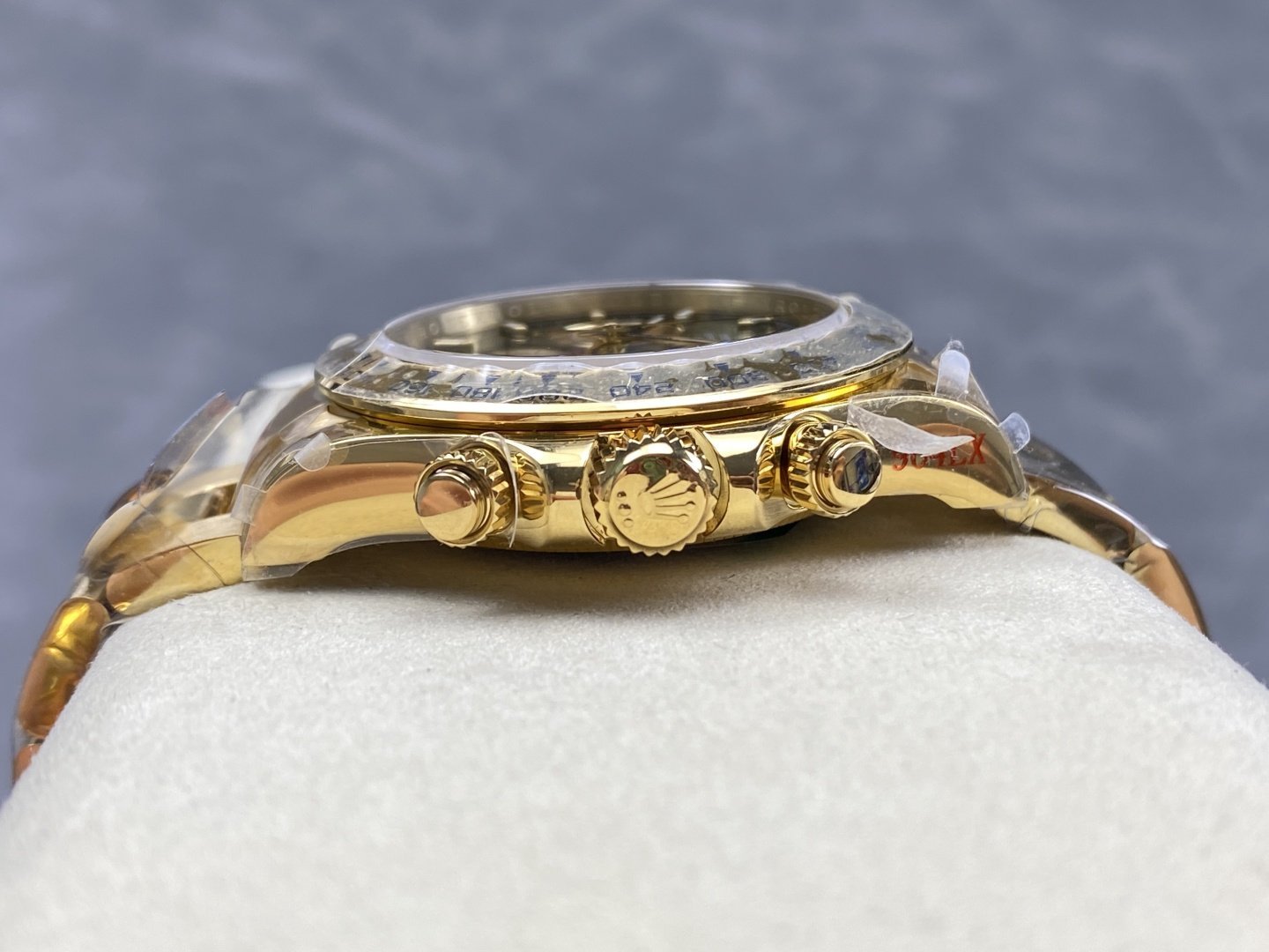 Rolex Daytona 126508 Yellow Gold Green & Golden Dial 1:1 Best Replica QF 40mm - 图片 6