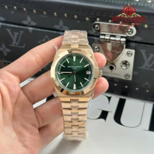 Vacheron Constantin Overseas 4500V Rose Gold Green Dial 1:1 Best Replica 41mm