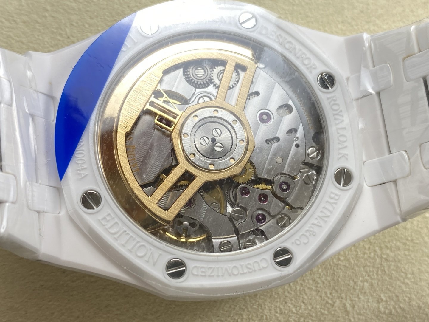 Audemars Piguet Royal Oak 15500 White Ceramic Black Dial 1:1 Super Clone APSF 41mm - 图片 8