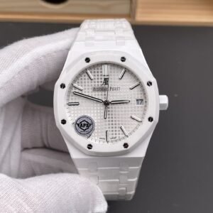 Audemars Piguet Royal Oak 15500 White Ceramic White Dial 1:1 Super Clone APSF 41mm