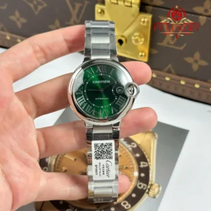 Cartier Ballon Bleu de Cartier CRWSBB0071 Green Dial Best Replica AF 40mm