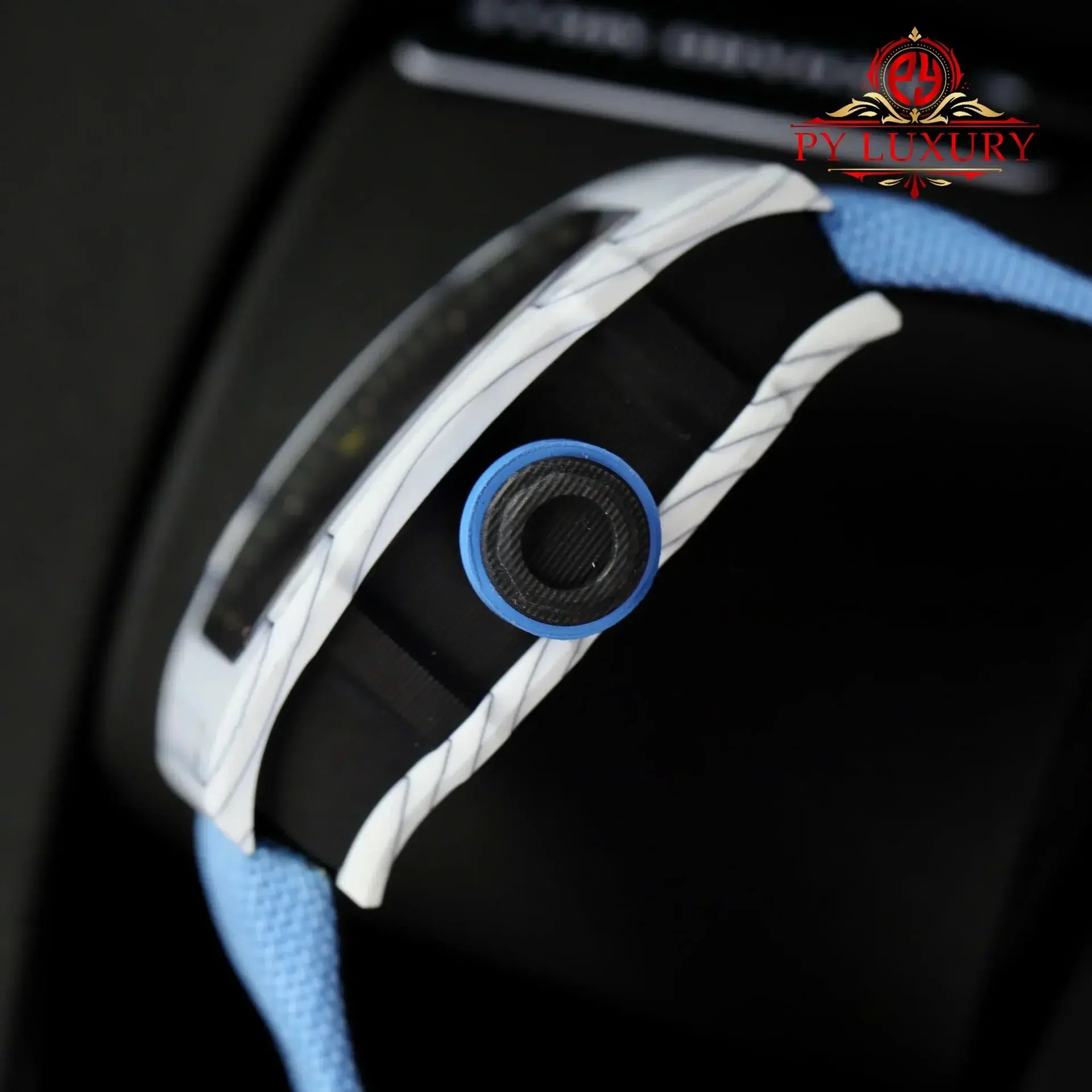 Richard Mille RM27-02 Rafael Nadal Tourbillon White Carbon Fiber Best Replica 39.7 x 47.7mm - 图片 7