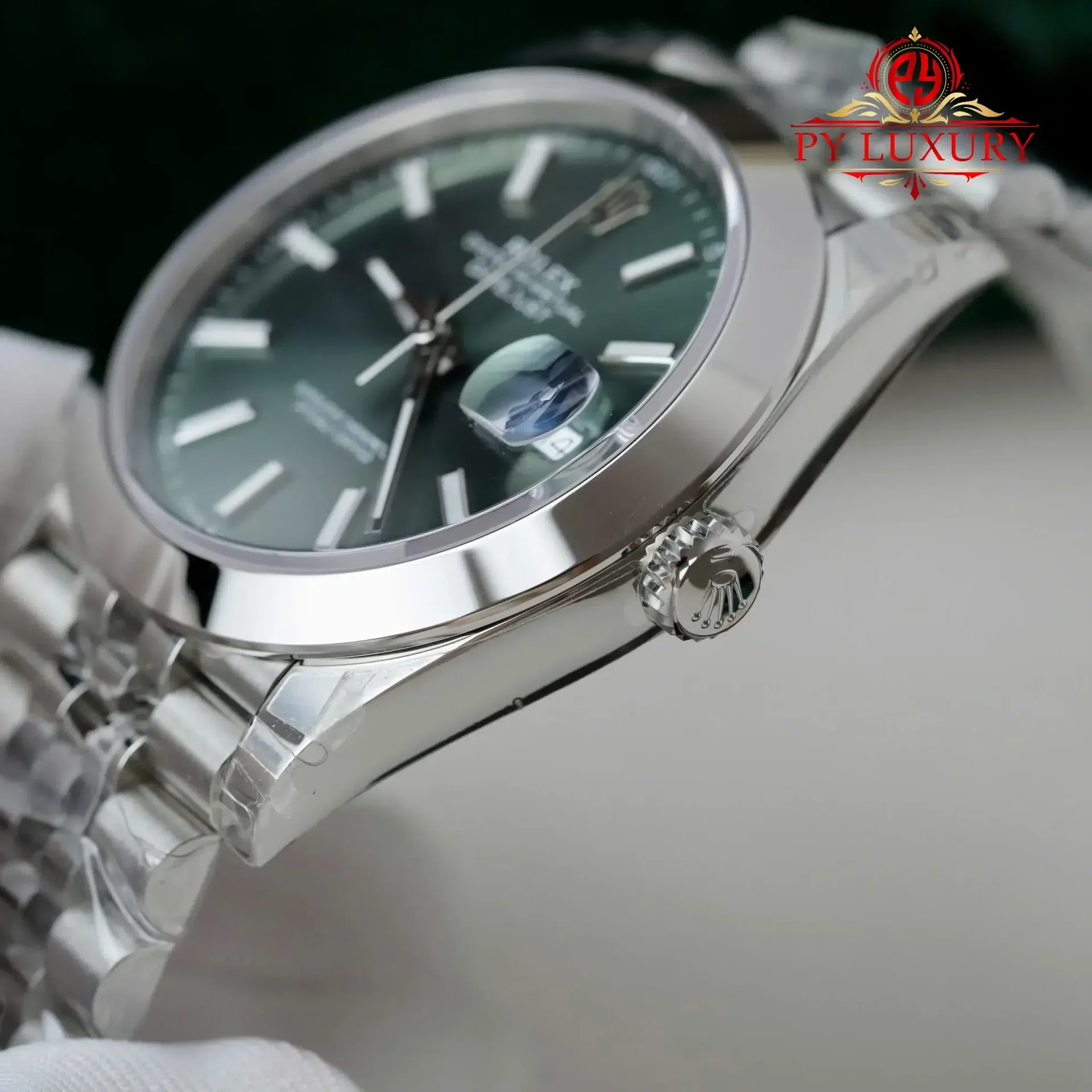 Rolex Datejust 126300 Mint Green Dial Smooth Bezel Jubilee Bracelet Best Replica VSF 41mm - 图片 8