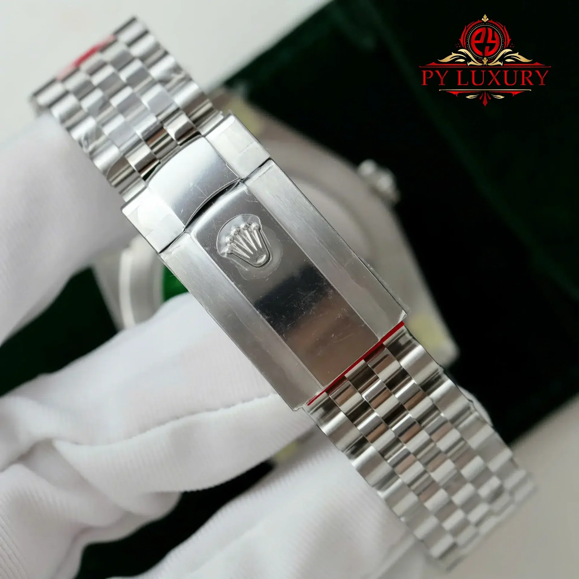Rolex Datejust 126300 Mint Green Dial Smooth Bezel Jubilee Bracelet Best Replica VSF 41mm - 图片 10