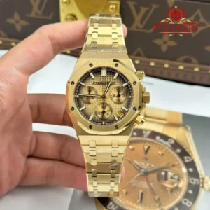 Audemars Piguet Royal Oak Chronograph 26240BA Yellow Gold Smoked Champagne Dial 1:1 Super Clone 41mm