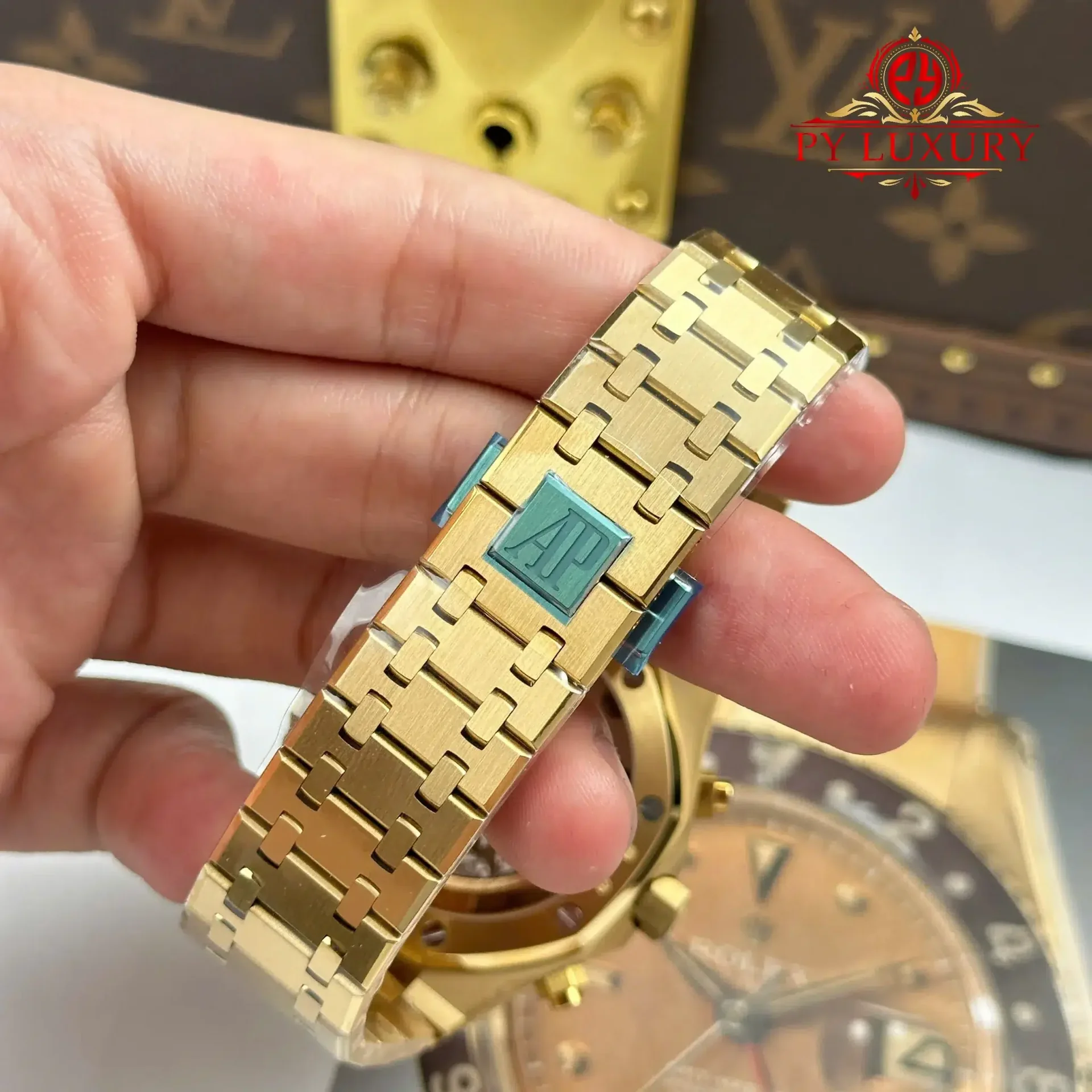 Audemars Piguet Royal Oak Chronograph 26240BA Yellow Gold Smoked Champagne Dial 1:1 Super Clone 41mm - 图片 10