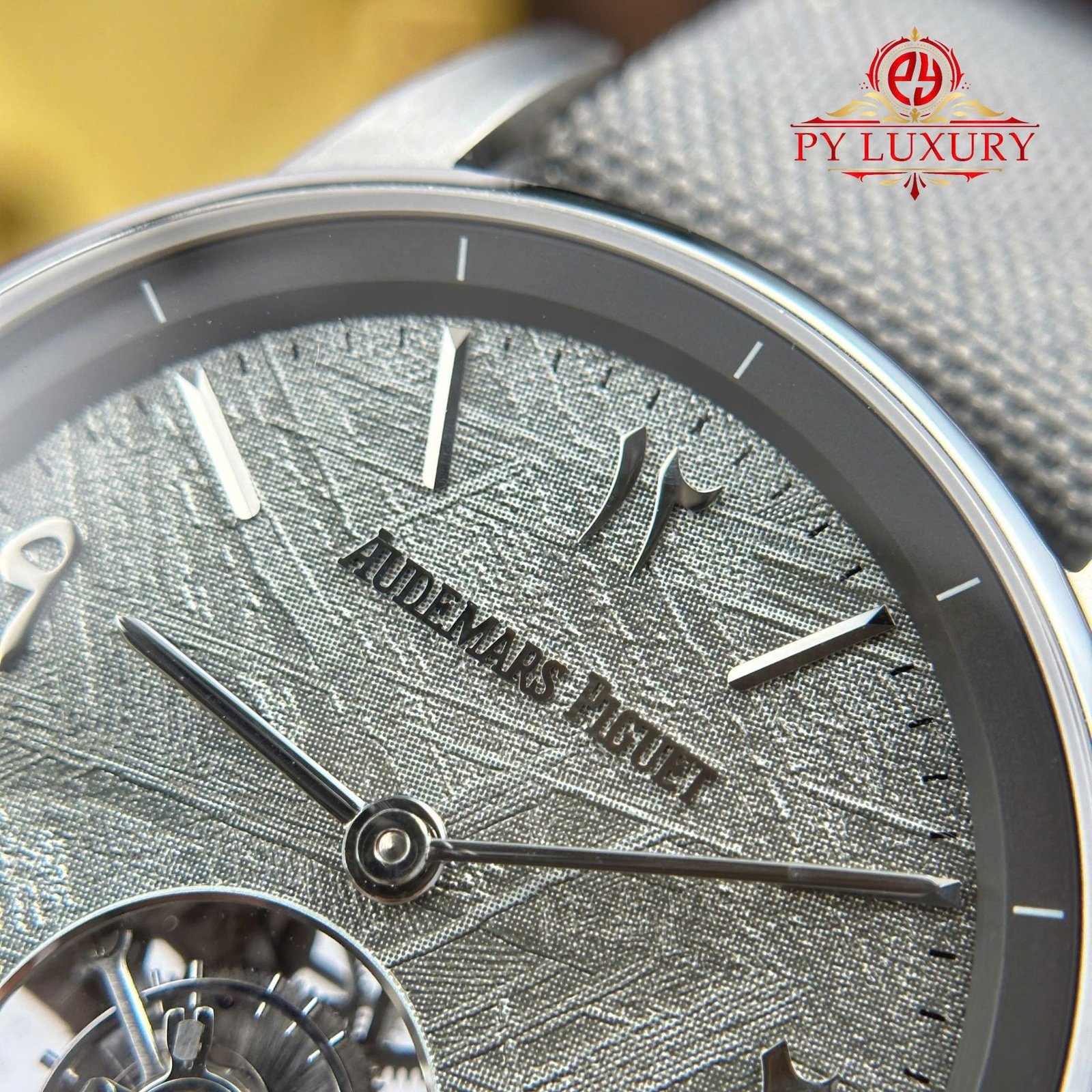Audemars Piguet Code 11.59 Tourbillon 26396QT Middle East Special Edition Meteorite Dial Textile Strap 1:1 Best Replica APPF 41mm - 图片 5