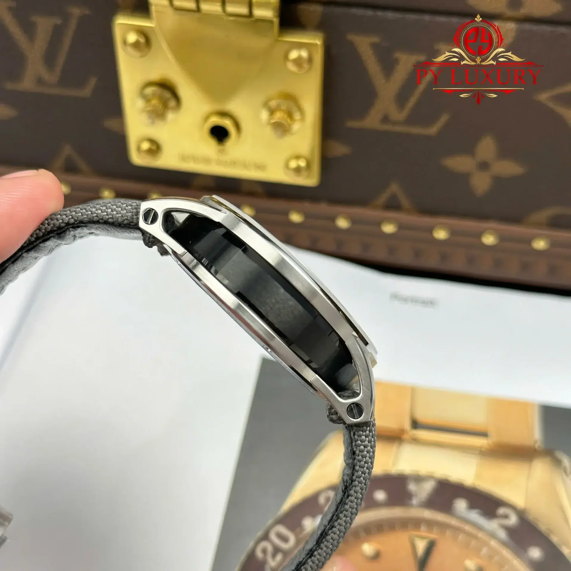 Audemars Piguet Code 11.59 Tourbillon 26396QT Middle East Special Edition Meteorite Dial Textile Strap 1:1 Best Replica APPF 41mm - 图片 9