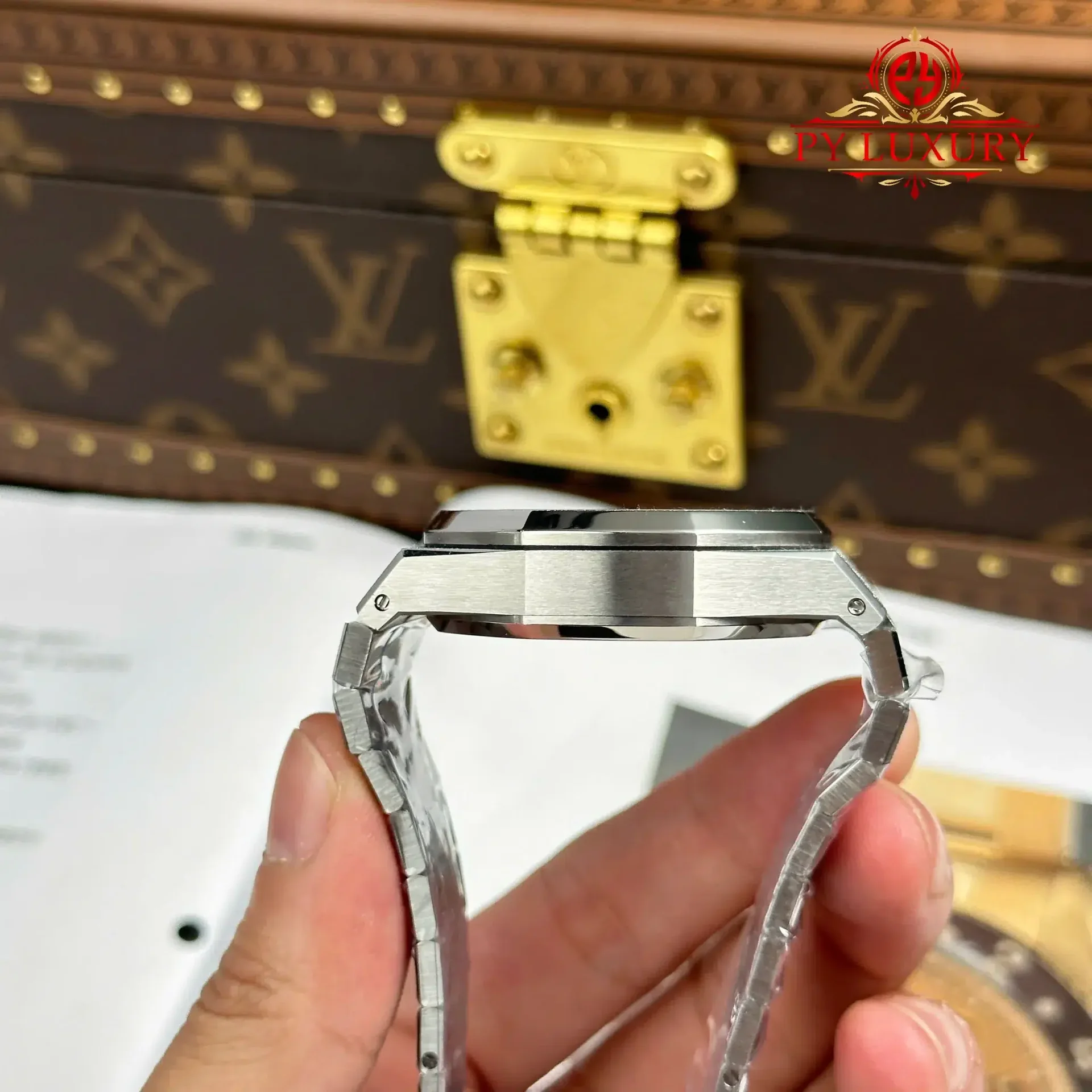 Audemars Piguet Royal Oak Chronograph 26240BC Frosted White Gold Grey Dial 1:1 Best Replica 41mm - 图片 9