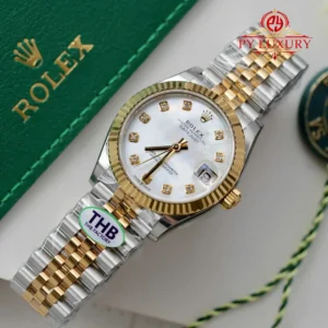 Rolex Datejust 278273 Two Tone Yellow Gold MOP Diamond Dial Jubilee 1:1 Replica THBF 31mm