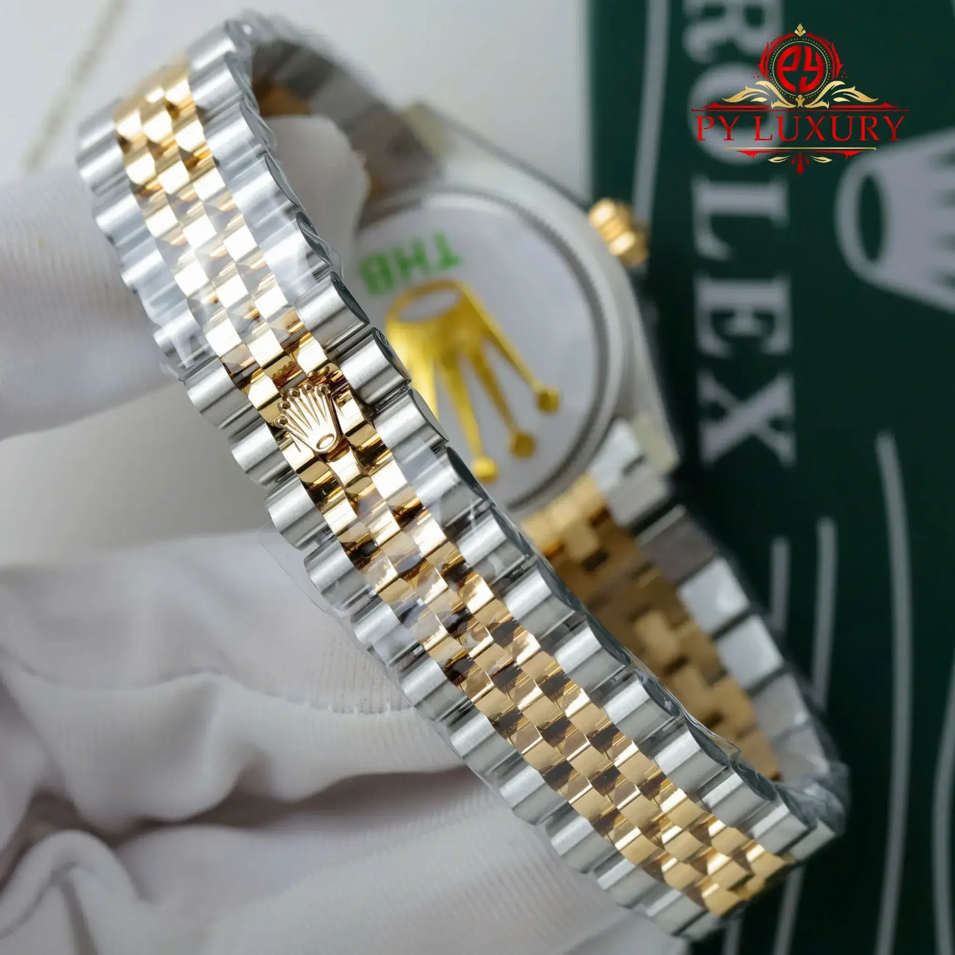 Rolex Datejust 278273 Two Tone Yellow Gold MOP Diamond Dial Jubilee 1:1 Replica THBF 31mm - 图片 10