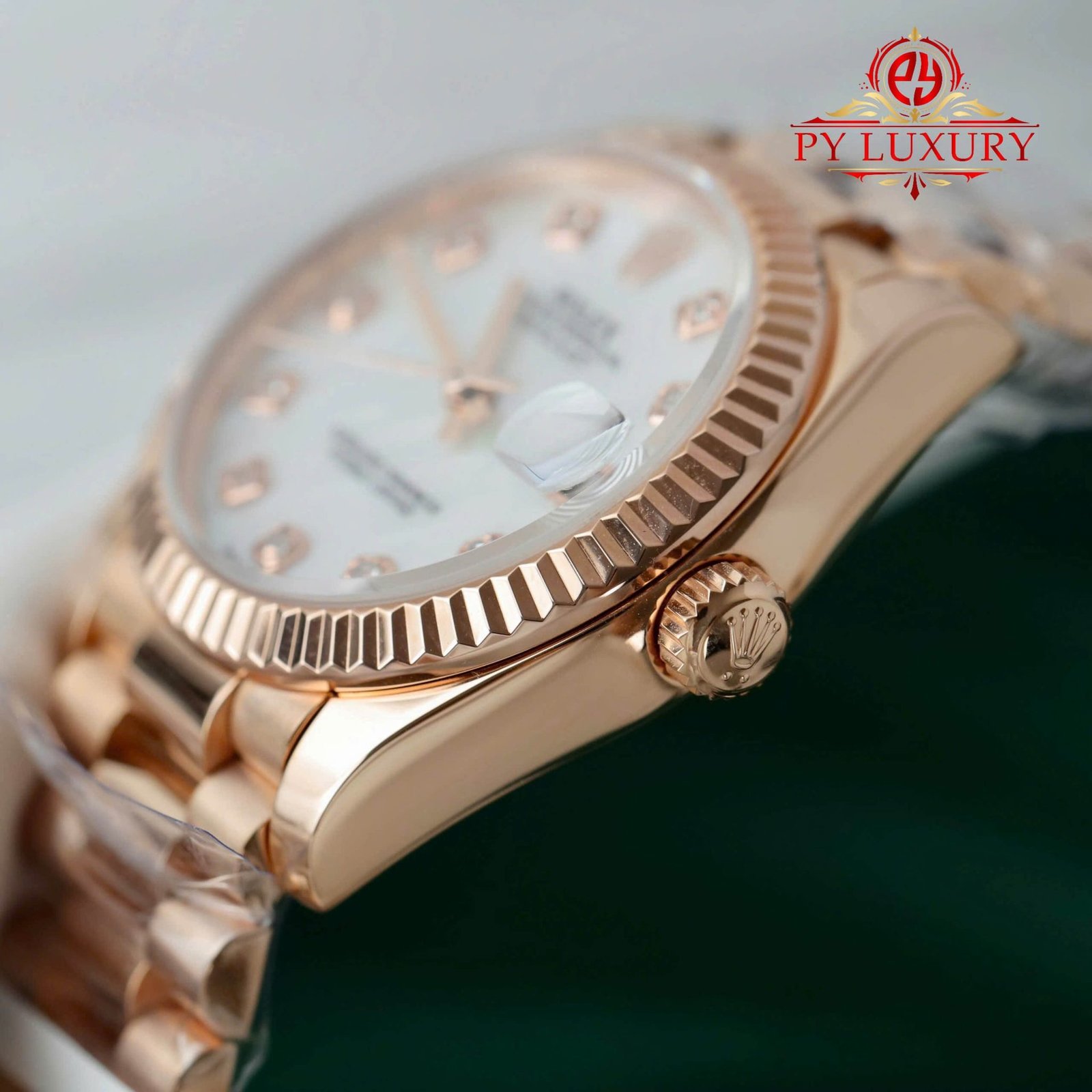 Rolex Datejust 278275 Custom Natural MOP Dial 18K Rose Gold Plated Best Replica 31mm - 图片 6
