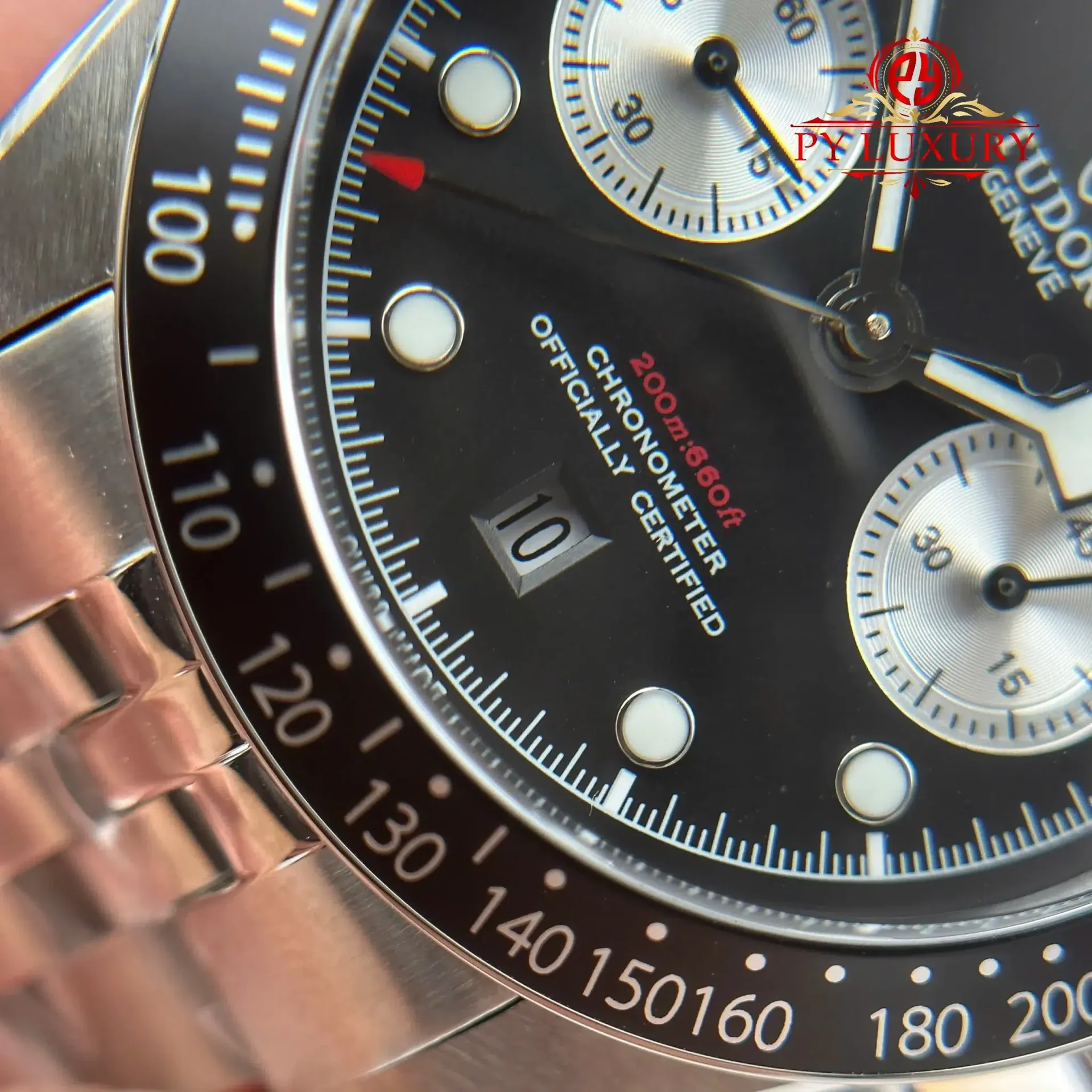 Tudor Black Bay Chrono 79360N-0001 Black Dial Best Replica M+ Factory 41mm - 图片 5