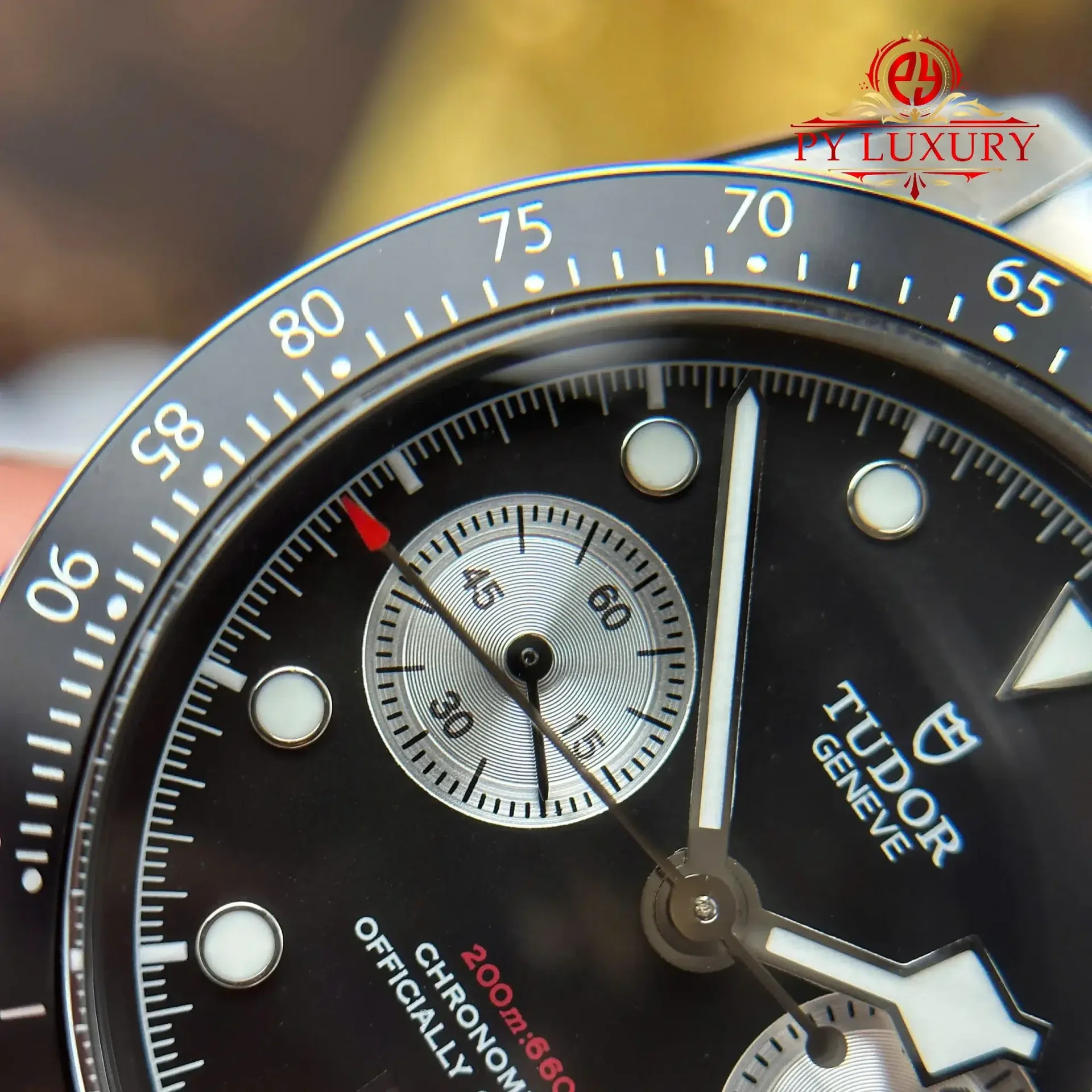 Tudor Black Bay Chrono 79360N-0001 Black Dial Best Replica M+ Factory 41mm - 图片 6