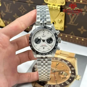 Tudor Black Bay Chrono 79360N White Dial Jubilee Bracelet Best Replica M+ Factory 41mm