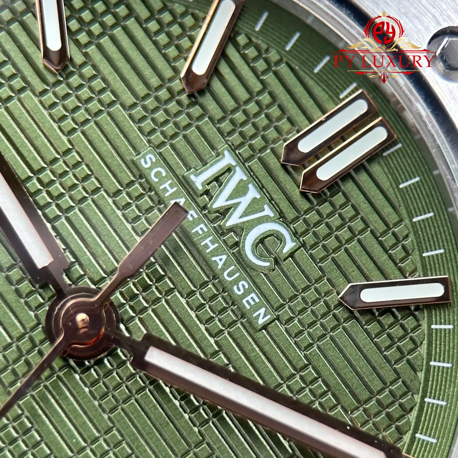 IWC Ingenieur IW328908 Automatic Green Dial Best Replica GH Factory 40mm - 图片 6