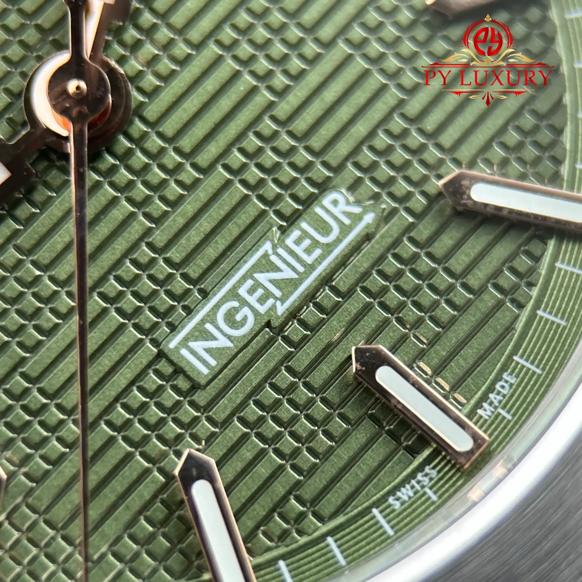 IWC Ingenieur IW328908 Automatic Green Dial Best Replica GH Factory 40mm - 图片 8