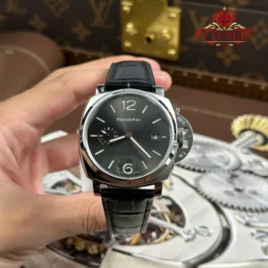 Panerai Luminor Due PAM1250 Grey Dial Leather Strap 1:1 Super Clone VSF 42mm