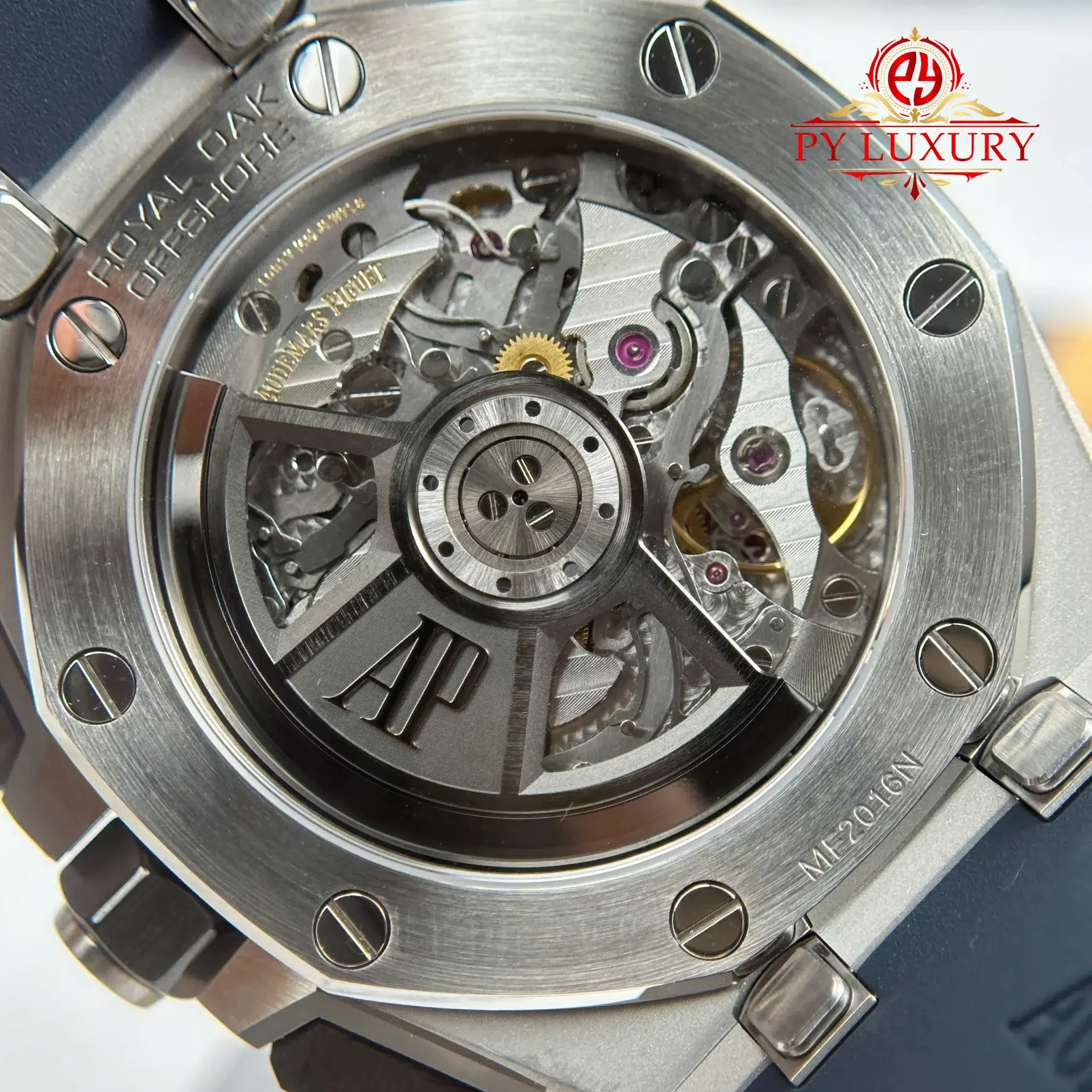 Audemars Piguet Royal Oak Offshore Chronograph 26420TI Blue Dial Rubber Band 1:1 Best Replica APSF 43mm - 图片 10