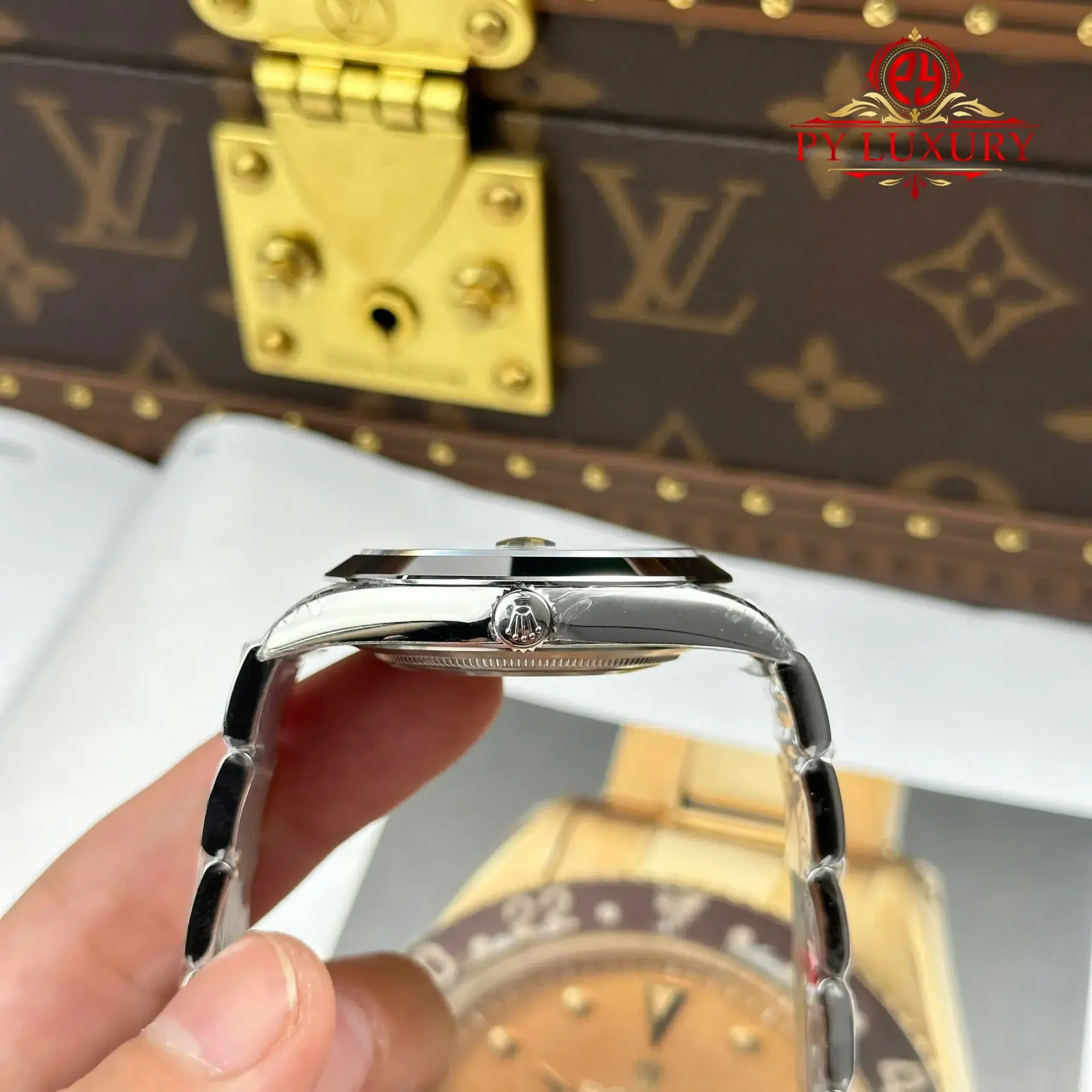Rolex Datejust 126300 Grey Luminous Dial Smooth Bezel Oyster Bracelet 1:1 Best Replica VSF 41mm - 图片 8