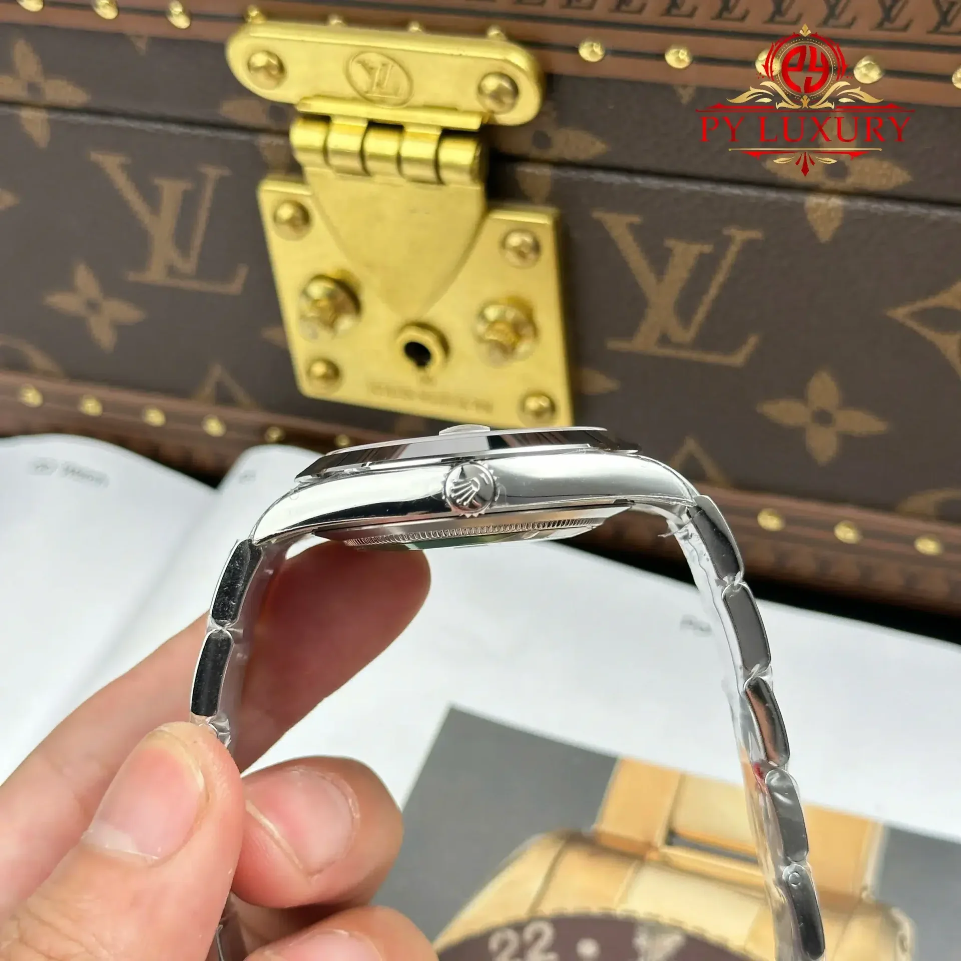 Rolex Datejust 126300 White Luminous Dial Smooth Bezel Oyster Bracelet 1:1 Best Replica VSF 41mm - 图片 8