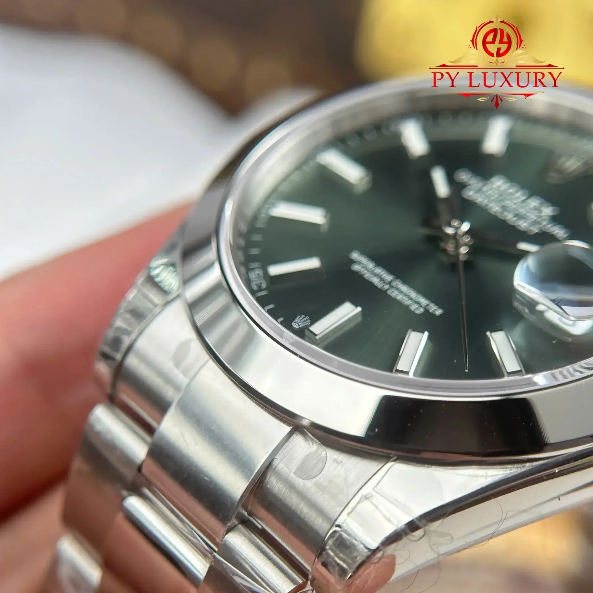 Rolex Datejust 126300 Smooth Bezel Mint Green Dial Oyster Bracelet 1:1 Best Replica VSF 41mm - 图片 6