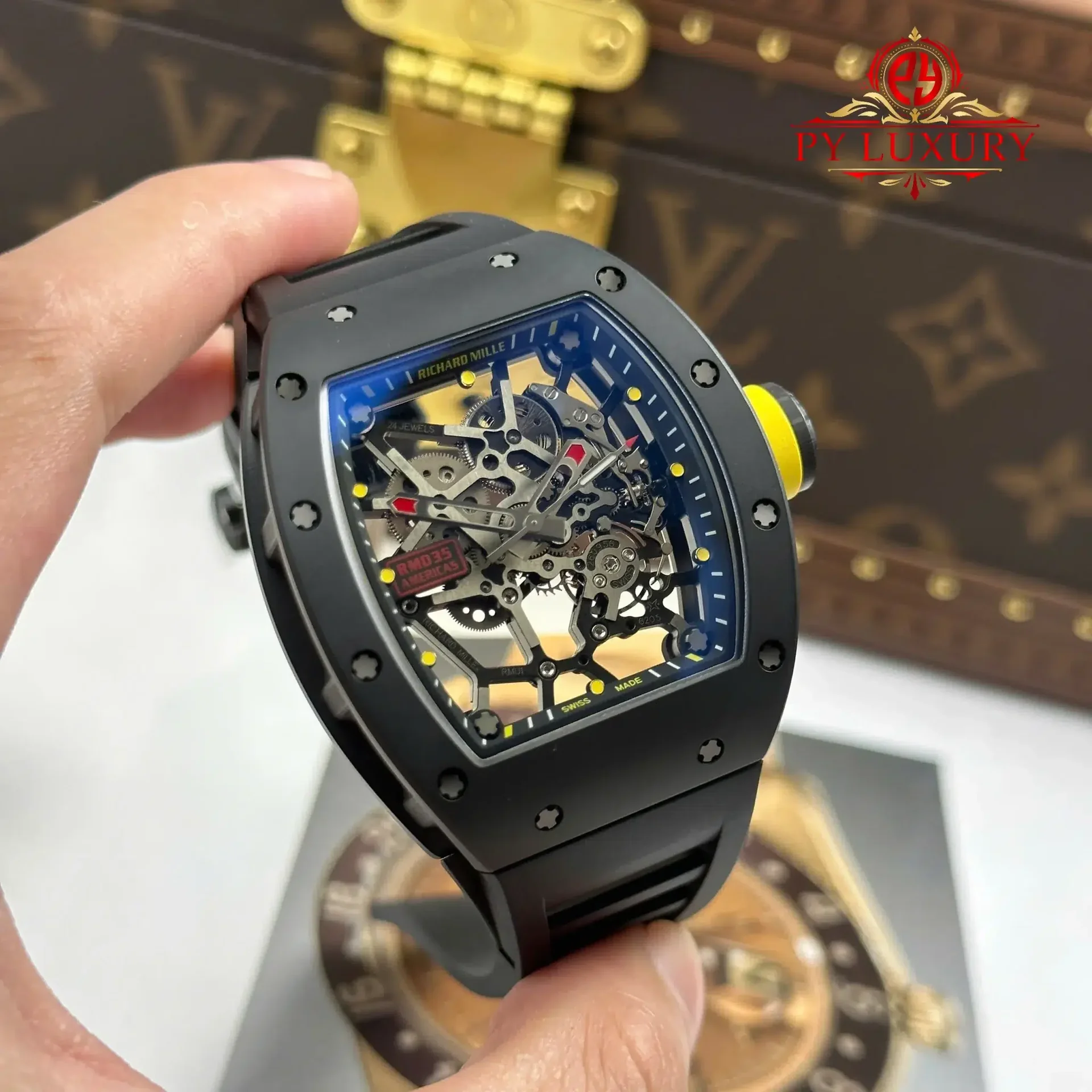 Richard Mille RM035 Rafael Nadal Americas Limited Edition Super Clone 1:1 ZF Factory 39.7mm x 48mm - 图片 2