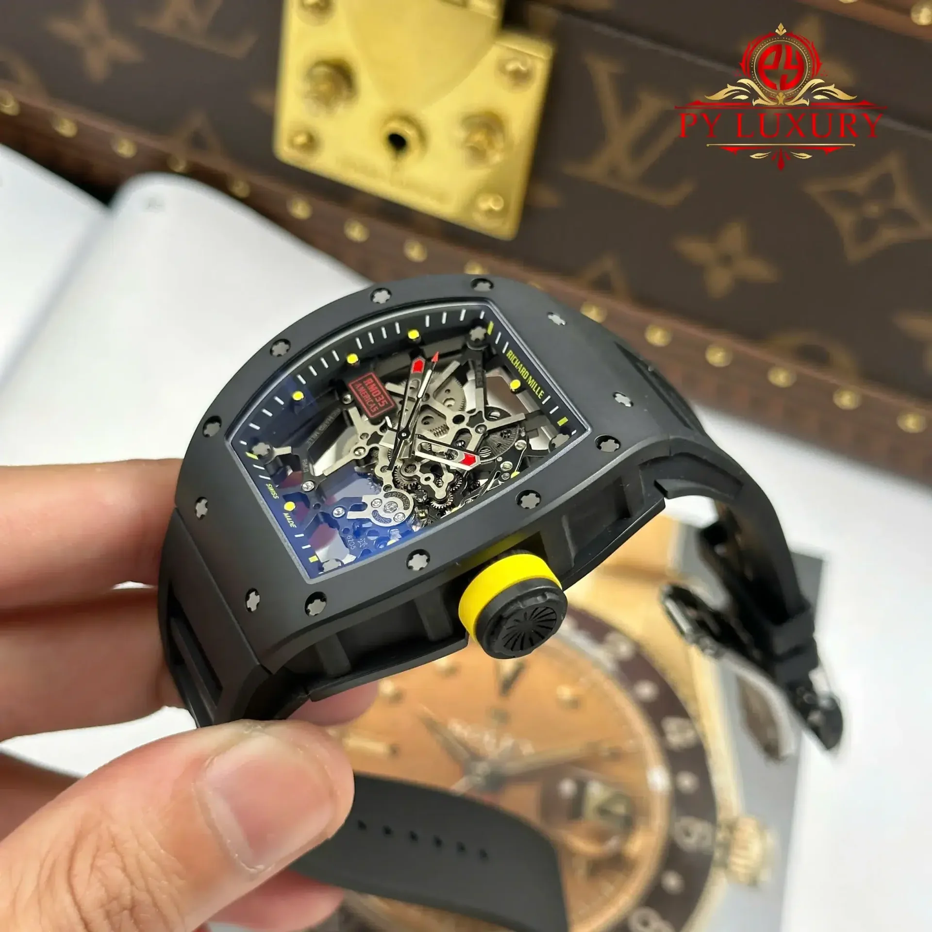 Richard Mille RM035 Rafael Nadal Americas Limited Edition Super Clone 1:1 ZF Factory 39.7mm x 48mm - 图片 3