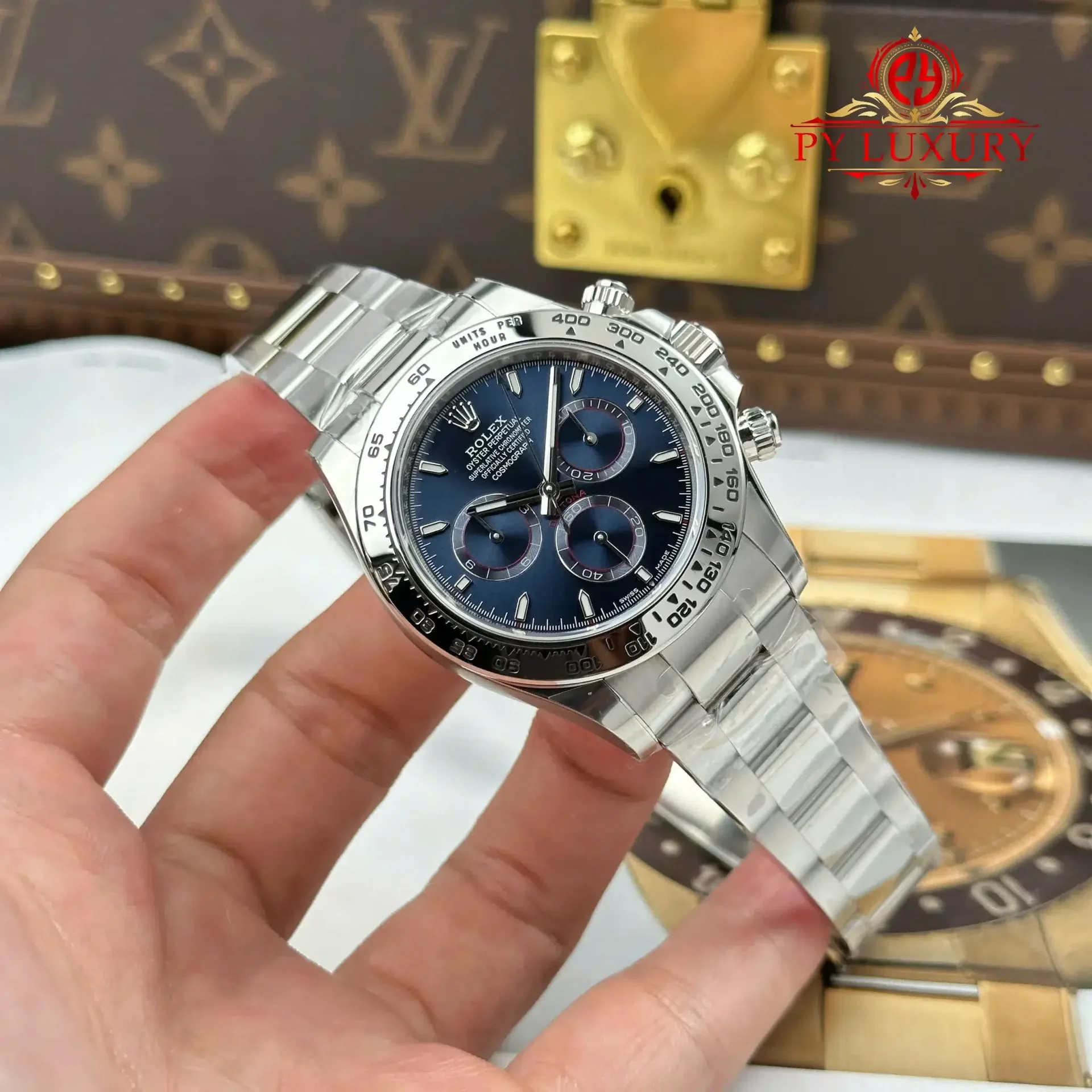 Rolex Daytona 126509-0005 Blue Dial Oyster Bracelet 1:1 Replica THBF 40mm - 图片 2