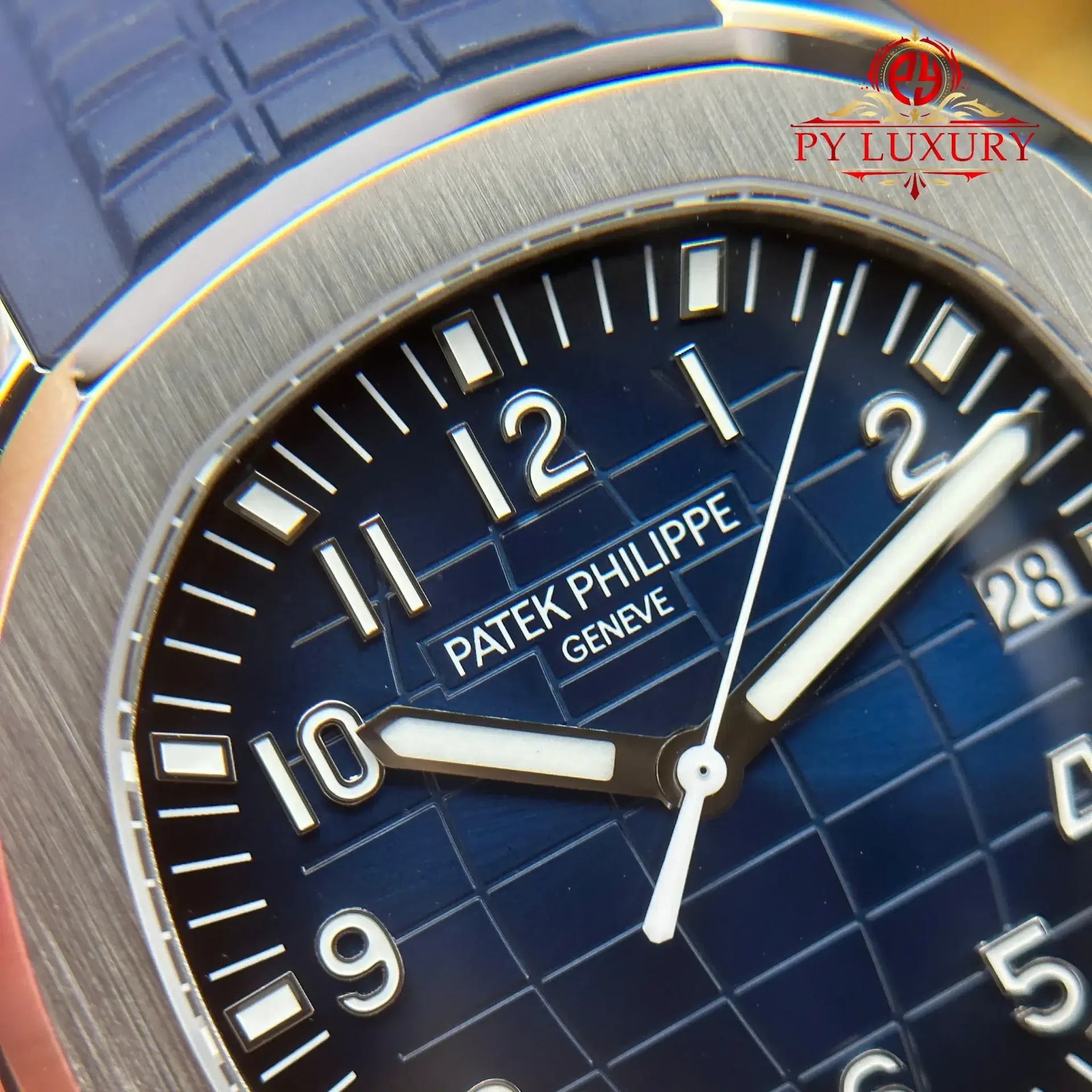 Patek Philippe Aquanaut 5168G-001 Blue Dial 1:1 Best Replica BBF 42.2mm - 图片 5
