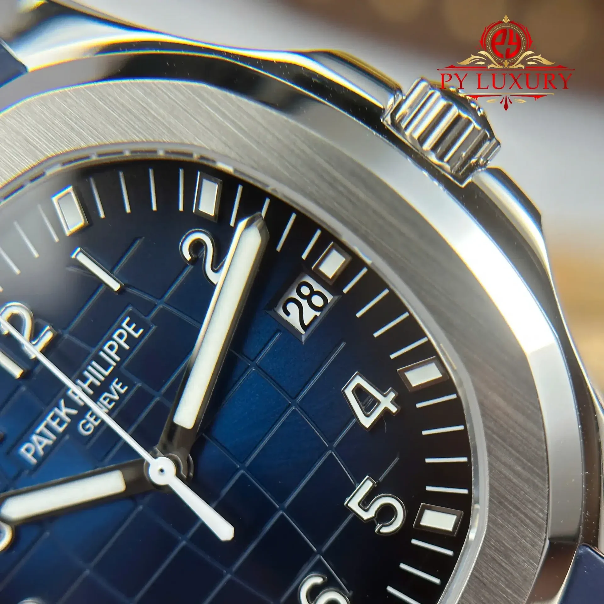Patek Philippe Aquanaut 5168G-001 Blue Dial 1:1 Best Replica BBF 42.2mm - 图片 6