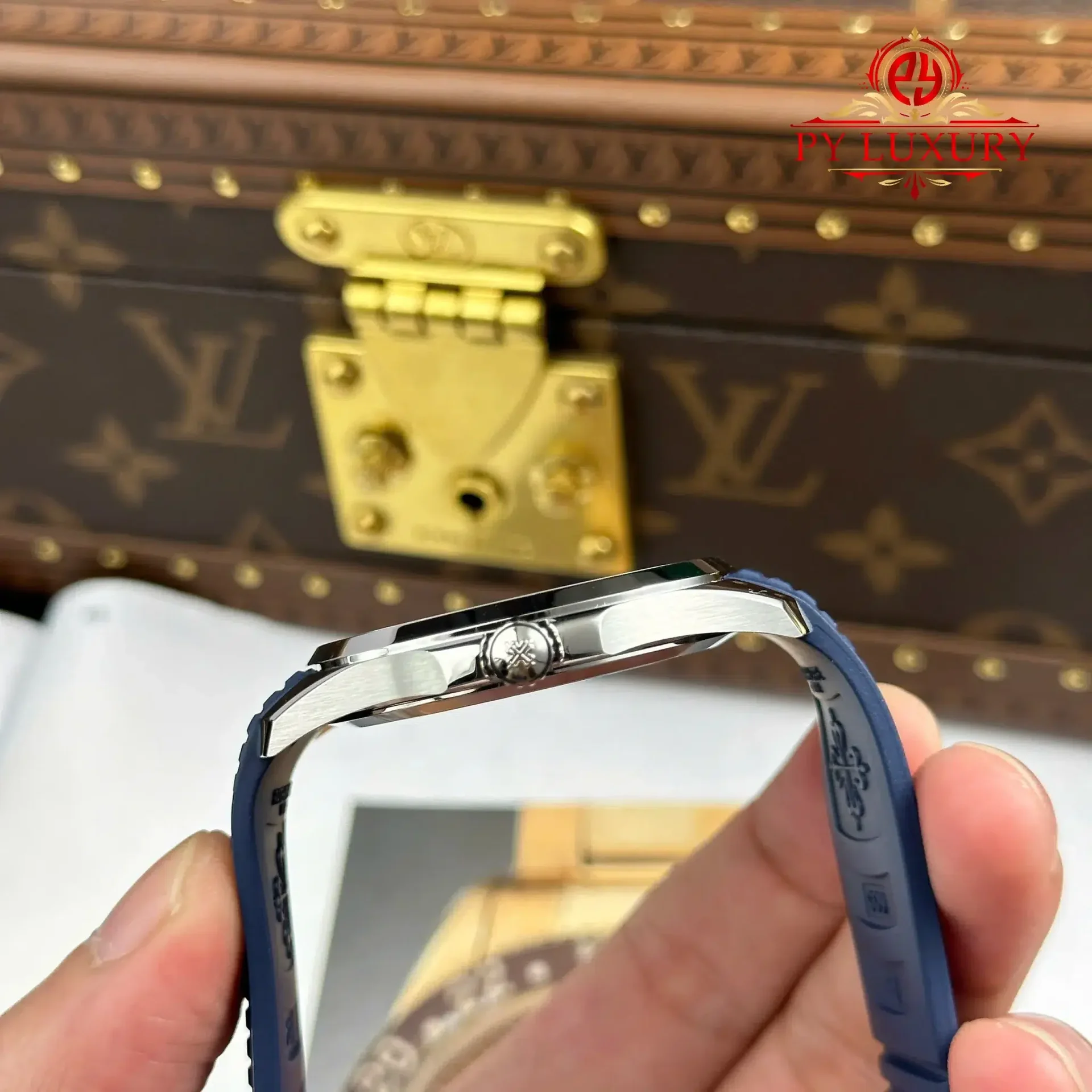 Patek Philippe Aquanaut 5168G-001 Blue Dial 1:1 Best Replica BBF 42.2mm - 图片 8