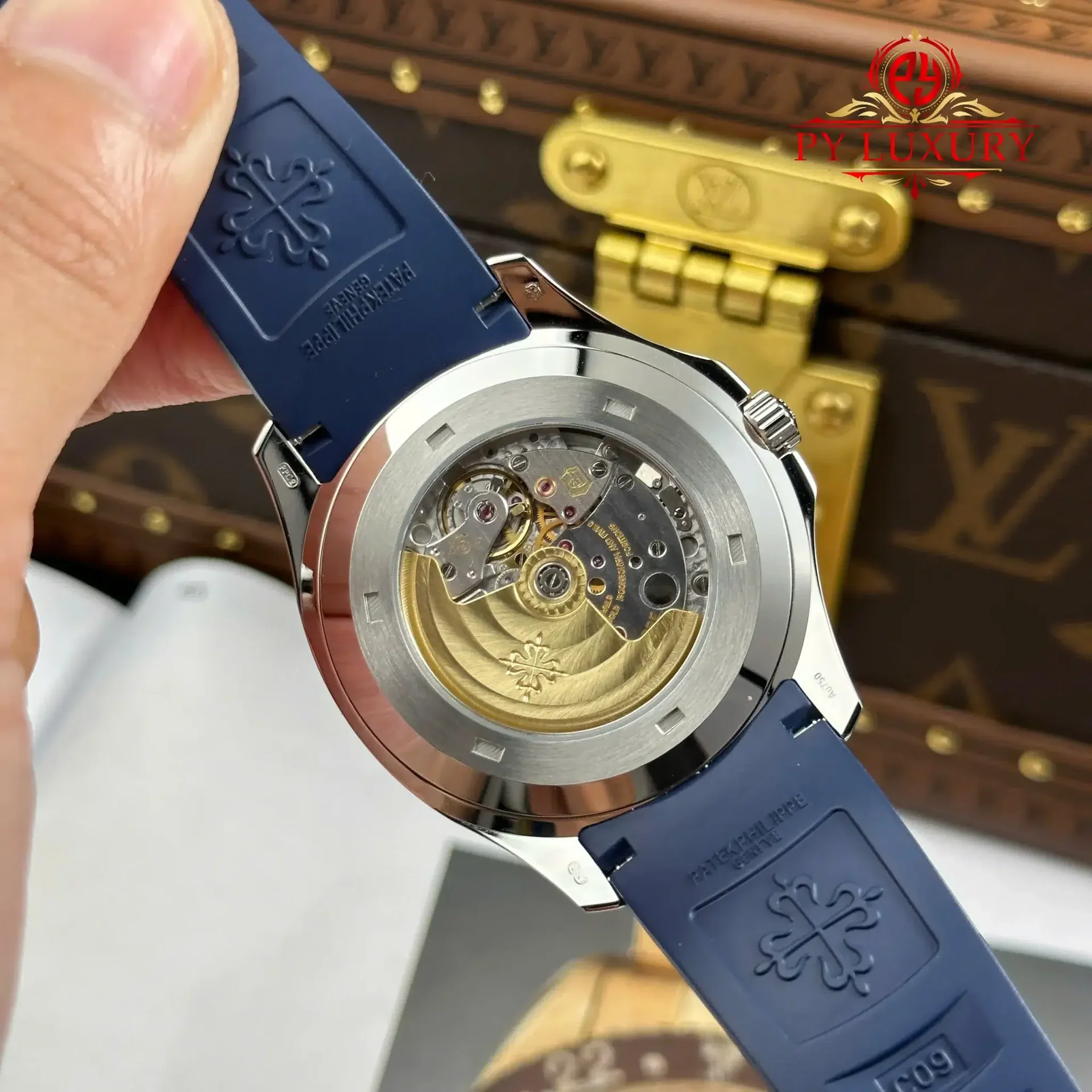 Patek Philippe Aquanaut 5168G-001 Blue Dial 1:1 Best Replica BBF 42.2mm - 图片 10