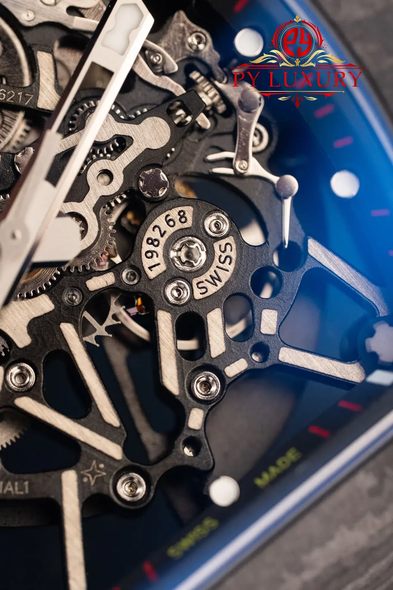 Richard Mille RM35-02 Rafael Nadal Black Carbon TPT Black Rubber Band Super Clone V7 ZF 49.94mm x 44.5mm - 图片 6