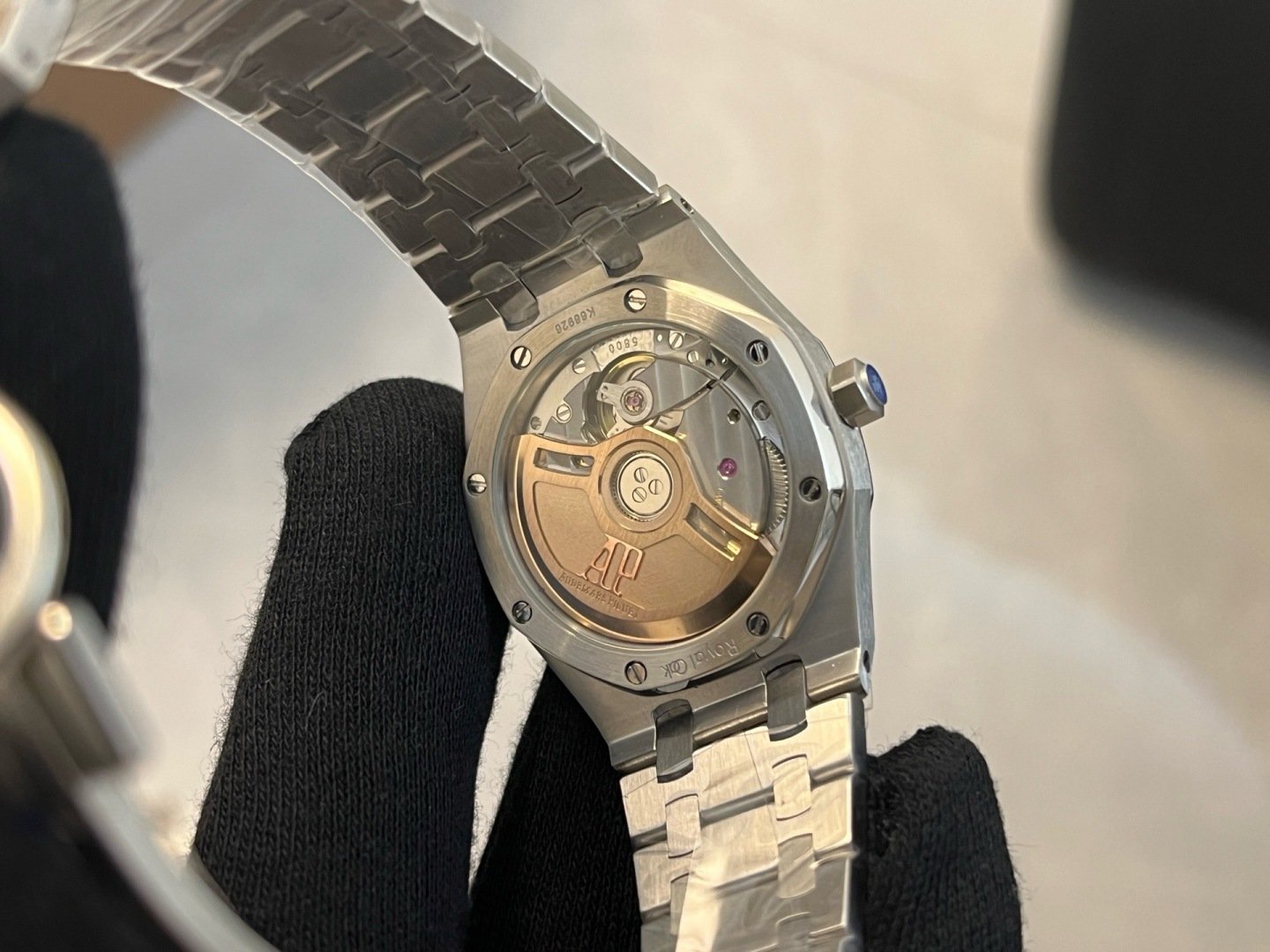 Audemars Piguet Royal Oak Lady Labubu Dial Diamond Bezel Best Replica OMF 34mm - 图片 7