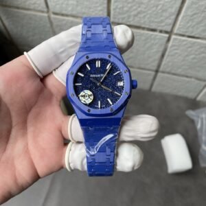 Audemars Piguet Royal Oak 15500 Blue Ceramic Starry Sky Dial 1:1 Best Replica APSF 41mm