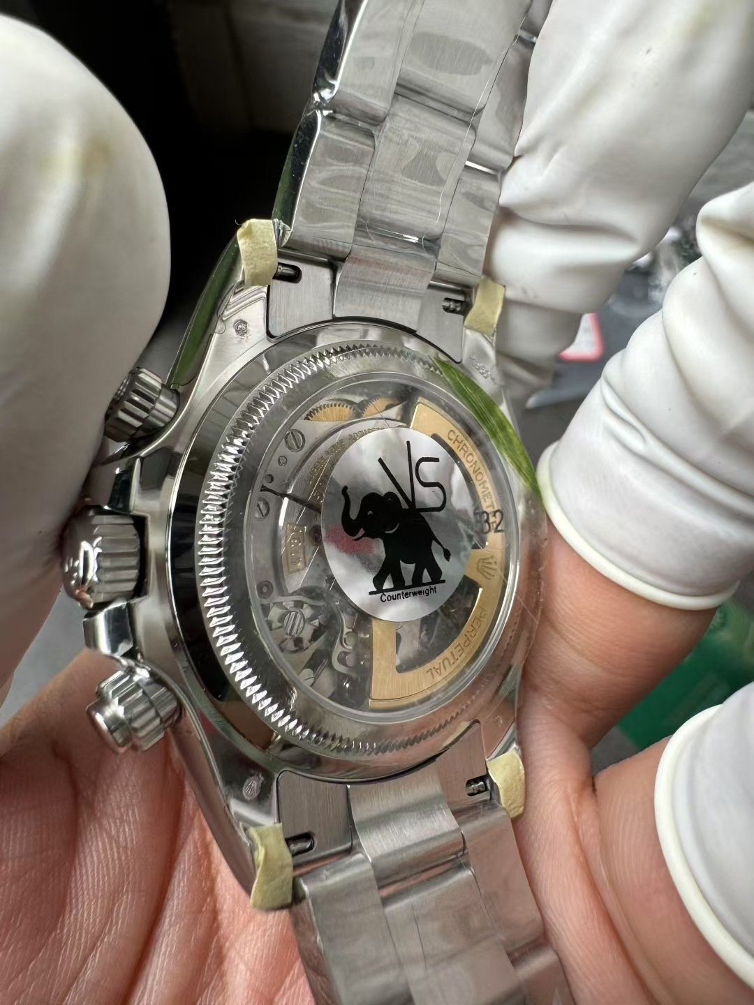 Rolex Daytona 126506 Ice-blue Baguette Dial Custom Baguette Moissanite Bezel 1:1 Best Replica 40mm - 图片 8