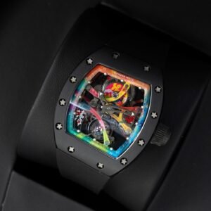 Richard Mille RM68-01 Tourbillon Cyril Kongo Black Ceramic Best Replica 52.24 x 42.70mm