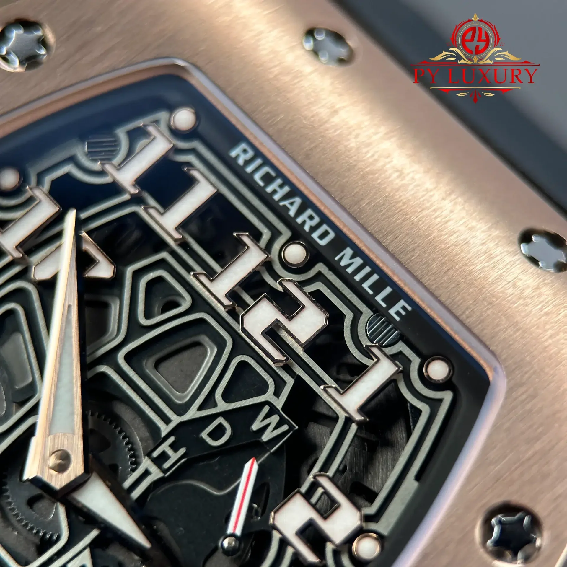 Richard Mille RM67-01 Rose Gold Automatic Extra-Flat Rubber Band Best Replica 1:1 VAF 38.7mm x 47.5mm - 图片 7