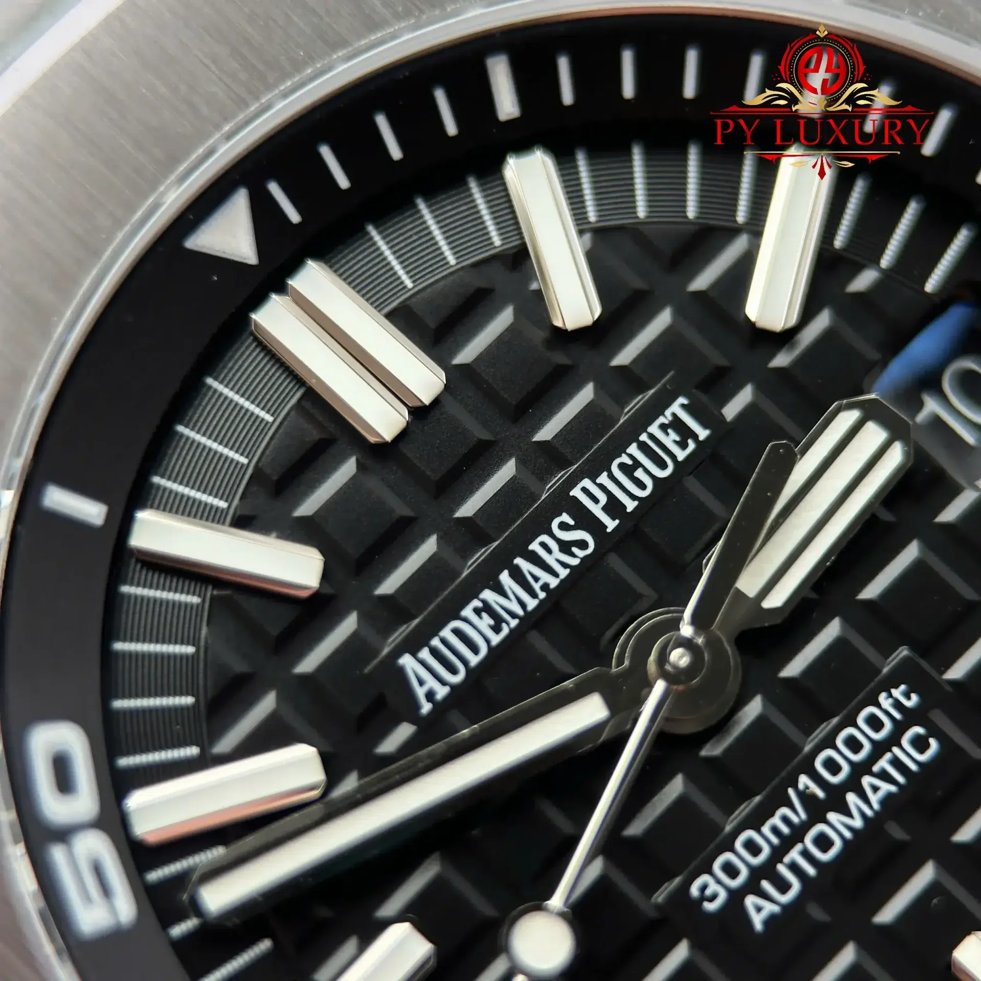 Audemars Piguet Royal Oak Offshore Diver 15710ST Steel Bracelet Black Dial 1:1 Best Replica APSF 42mm - 图片 6