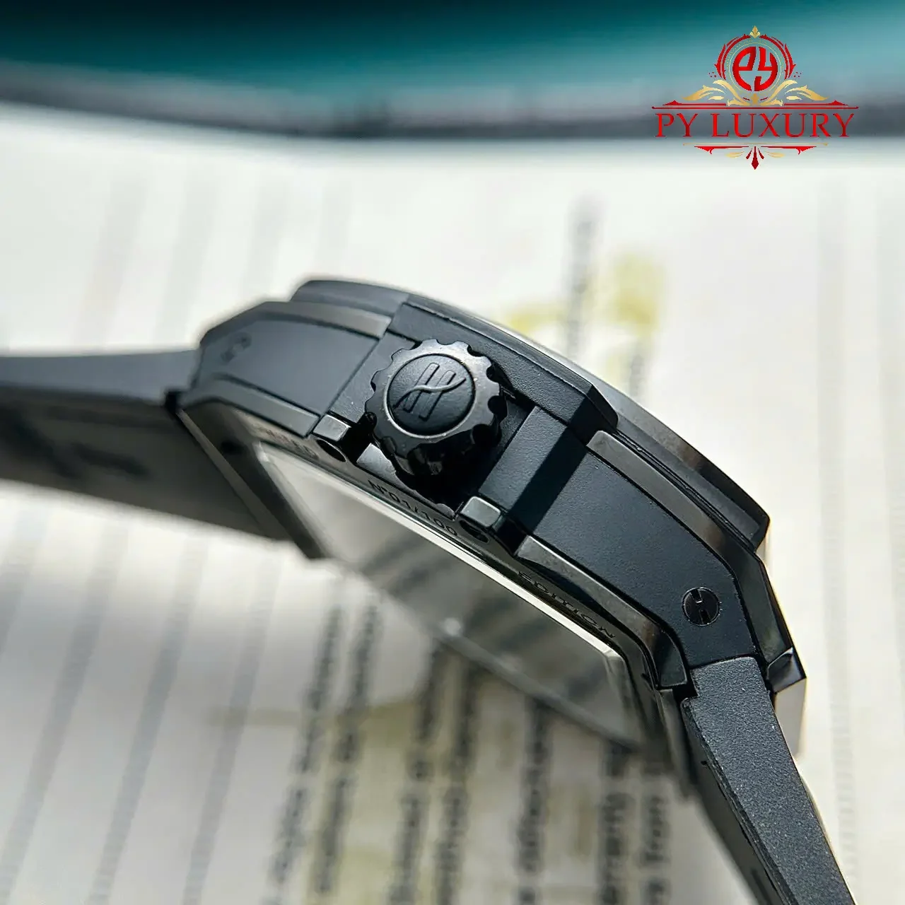 Hublot Spirit of Big Bang Tourbillon Skeleton Dial Black Ceramic Best Replica 45mm - 图片 6