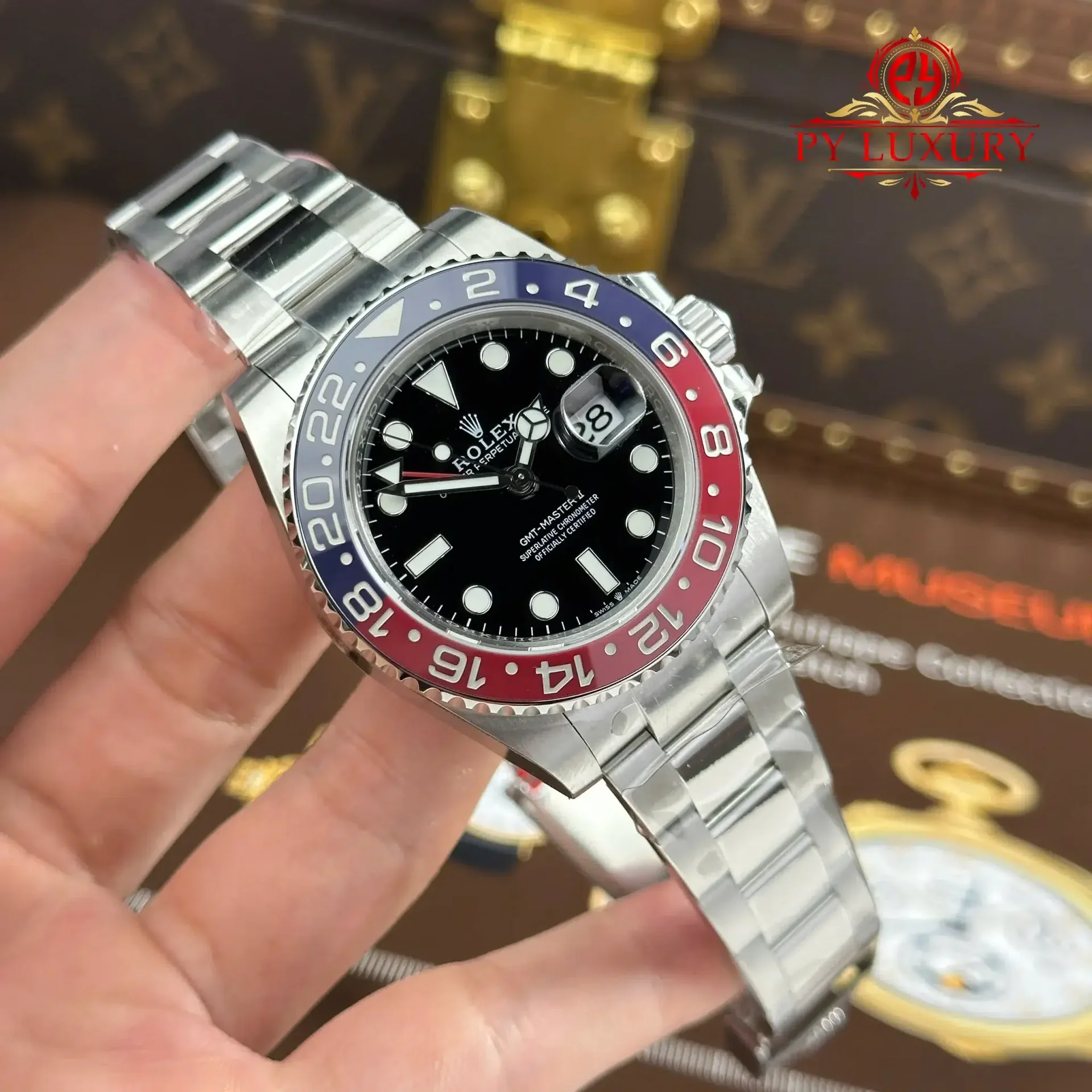 Rolex GMT-Master II 126710BLRO Pepsi Oyster Bracelet Top Quality 1:1 Super Clone VSF 40mm - 图片 2