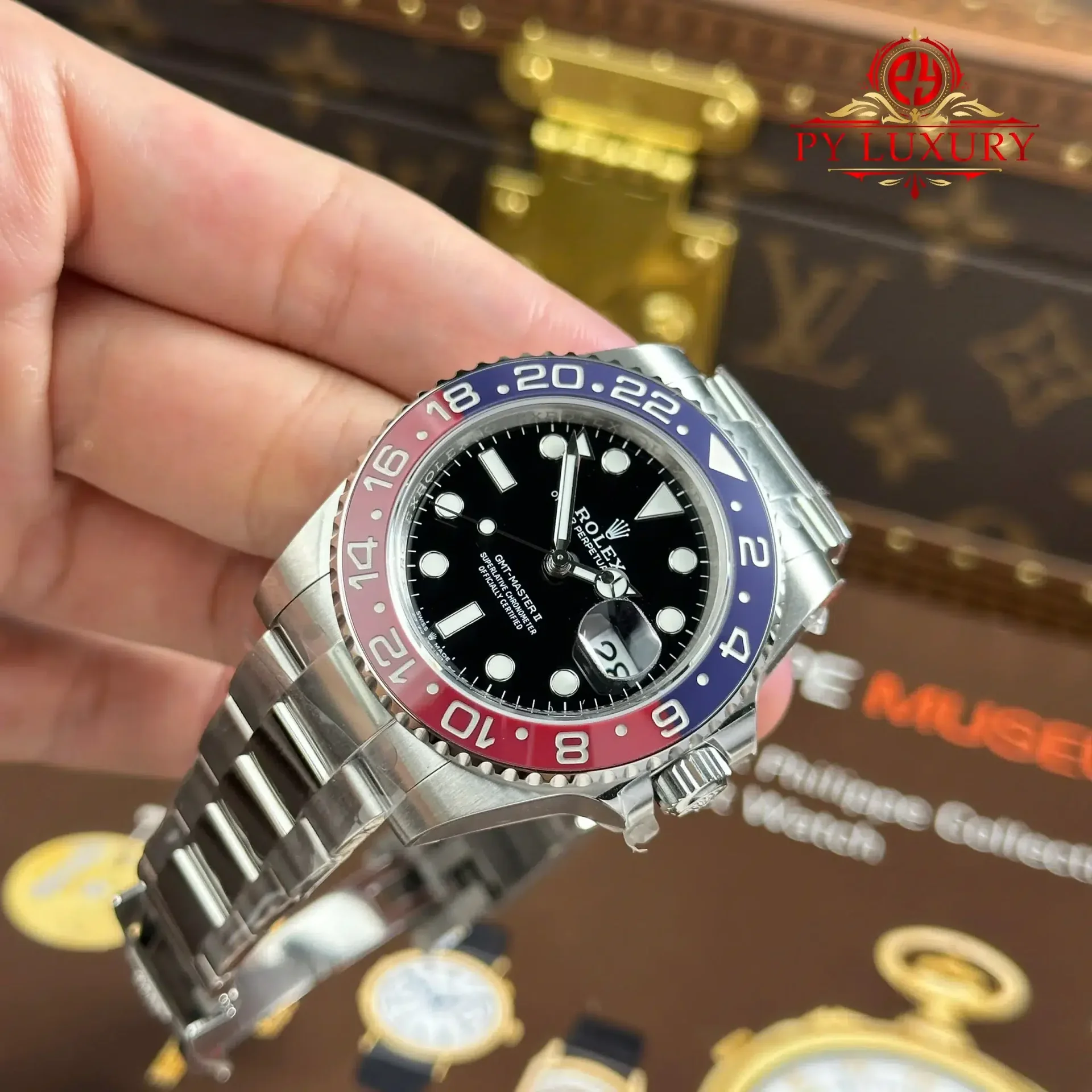 Rolex GMT-Master II 126710BLRO Pepsi Oyster Bracelet Top Quality 1:1 Super Clone VSF 40mm - 图片 3